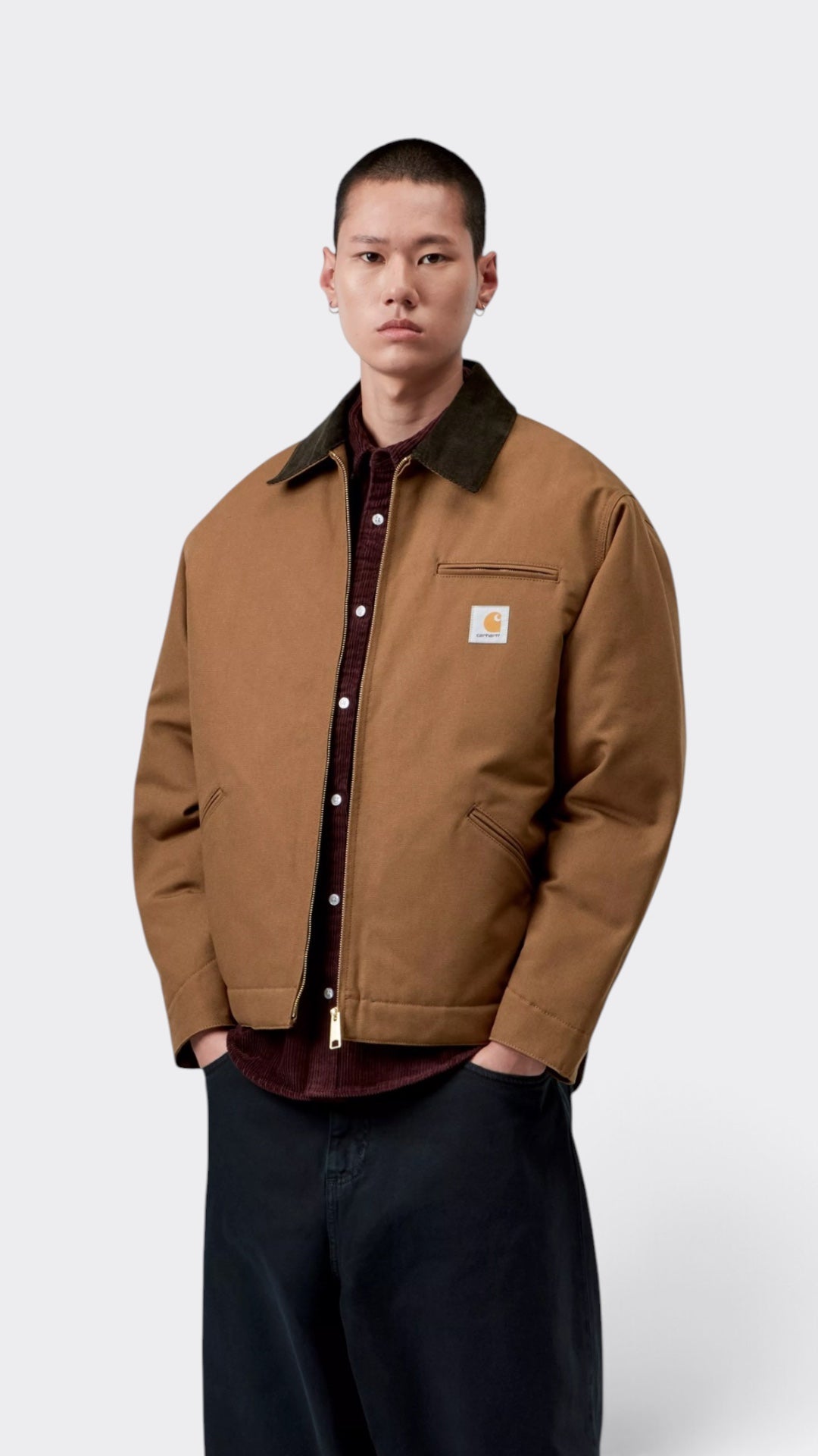 OG Detroit Jacket Winter H Brown Tobacco