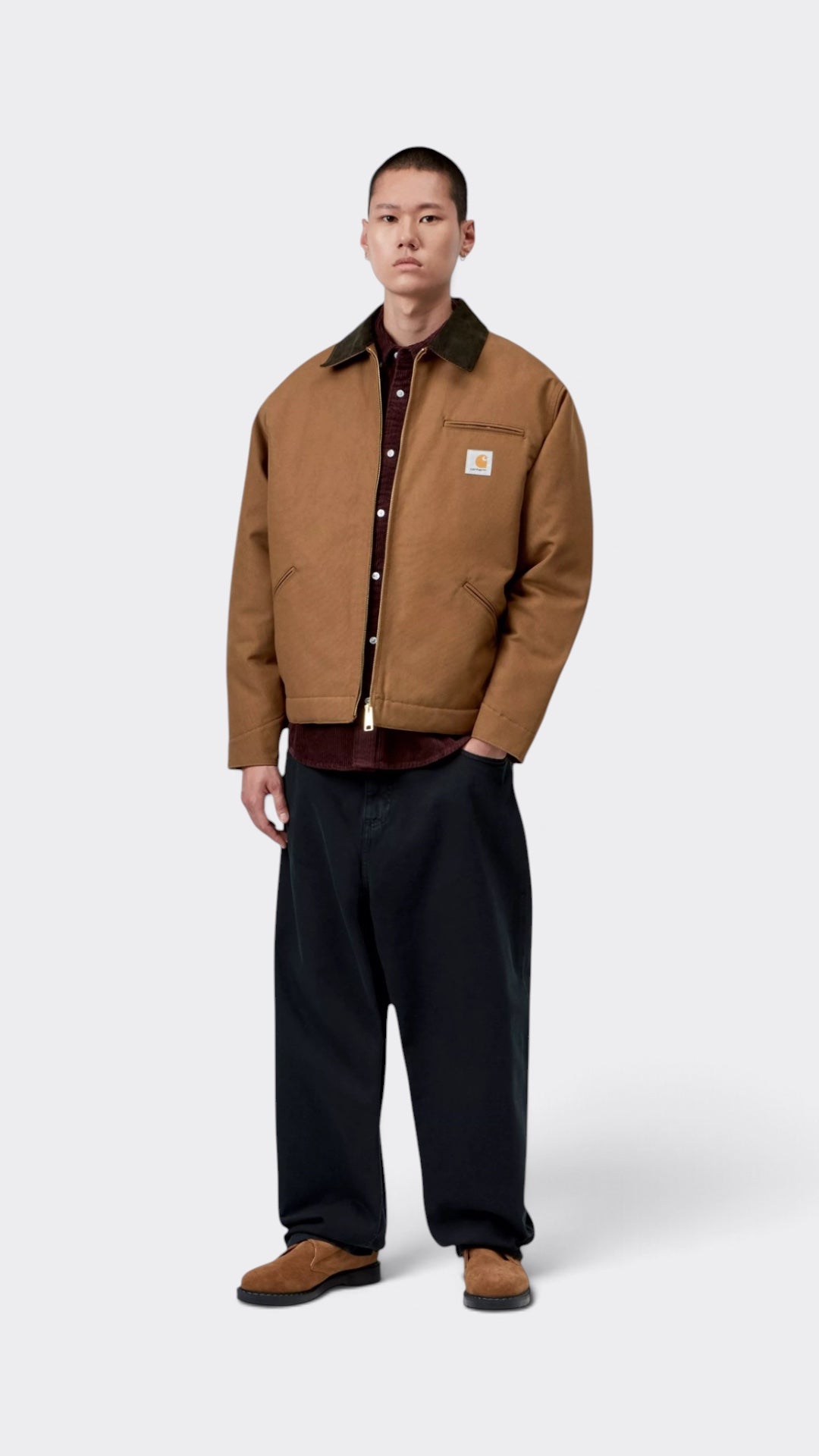 OG Detroit Jacket Winter H Brown Tobacco