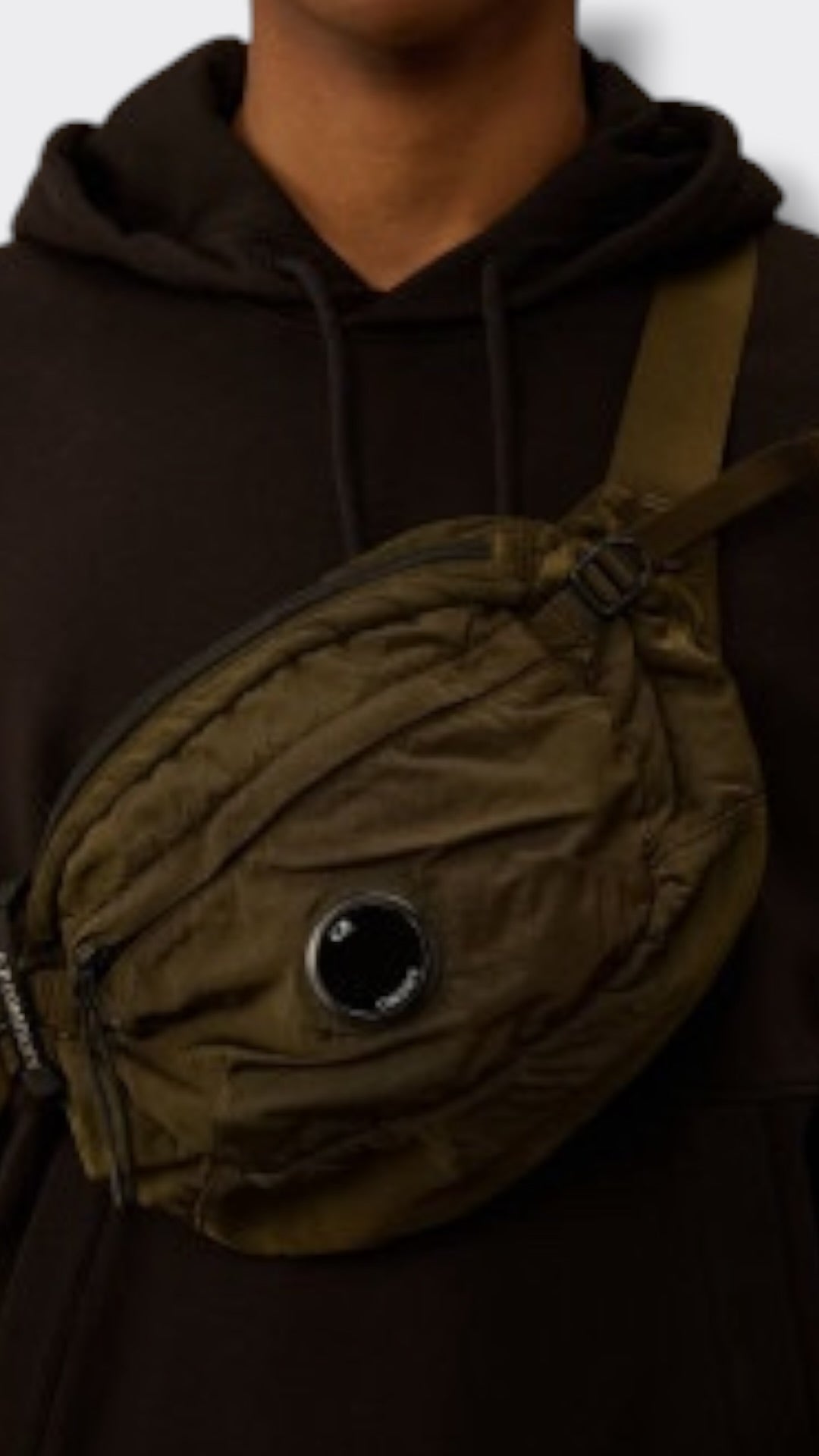 Nylon b waist bag