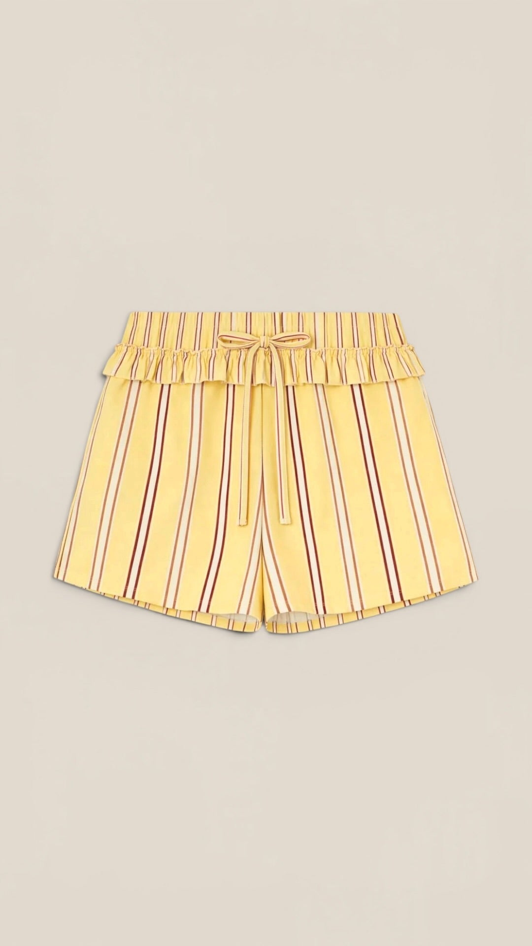 Caos Striped Poplin Boxer Pants