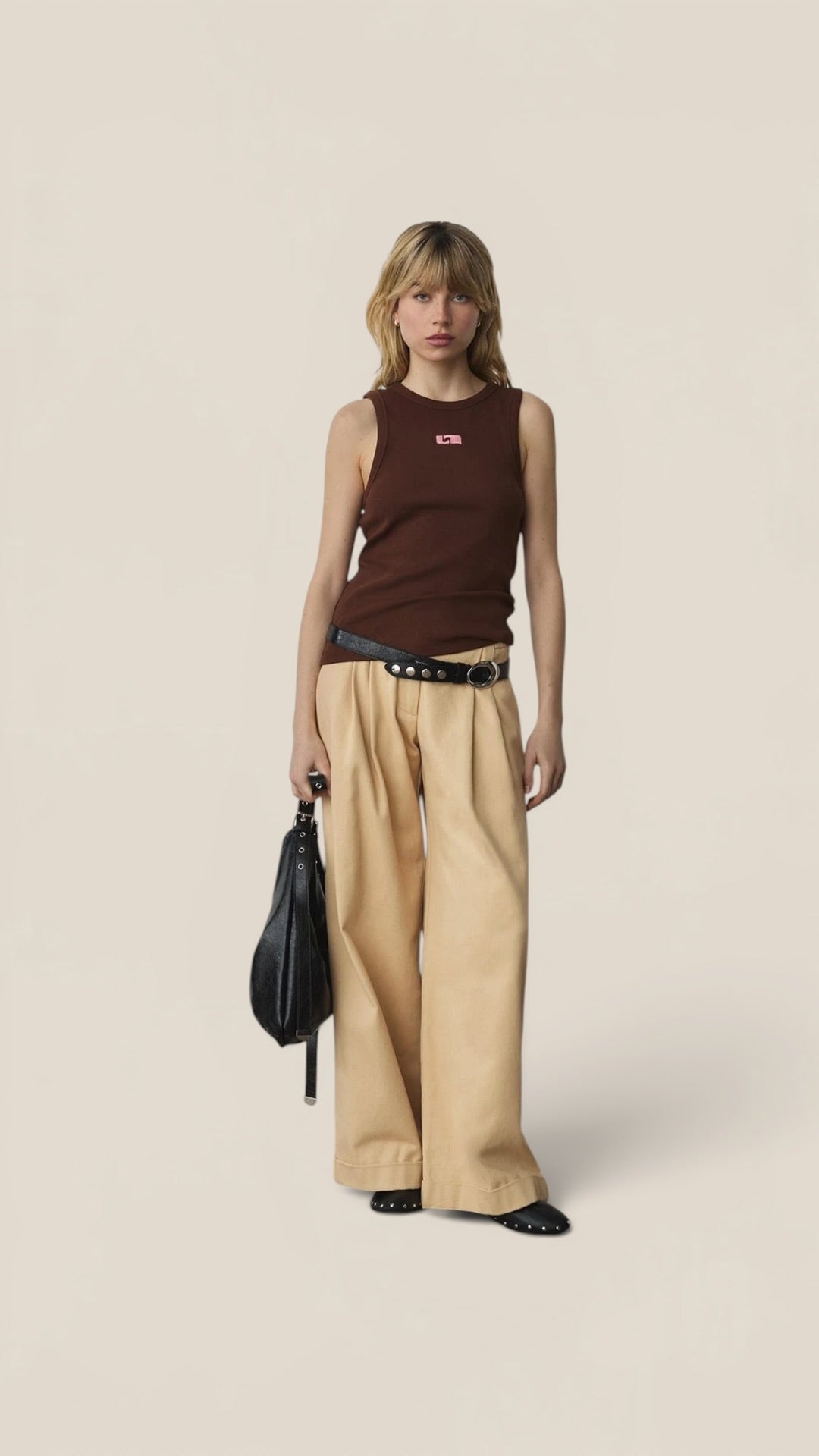 Embroidered Logo Tank Top