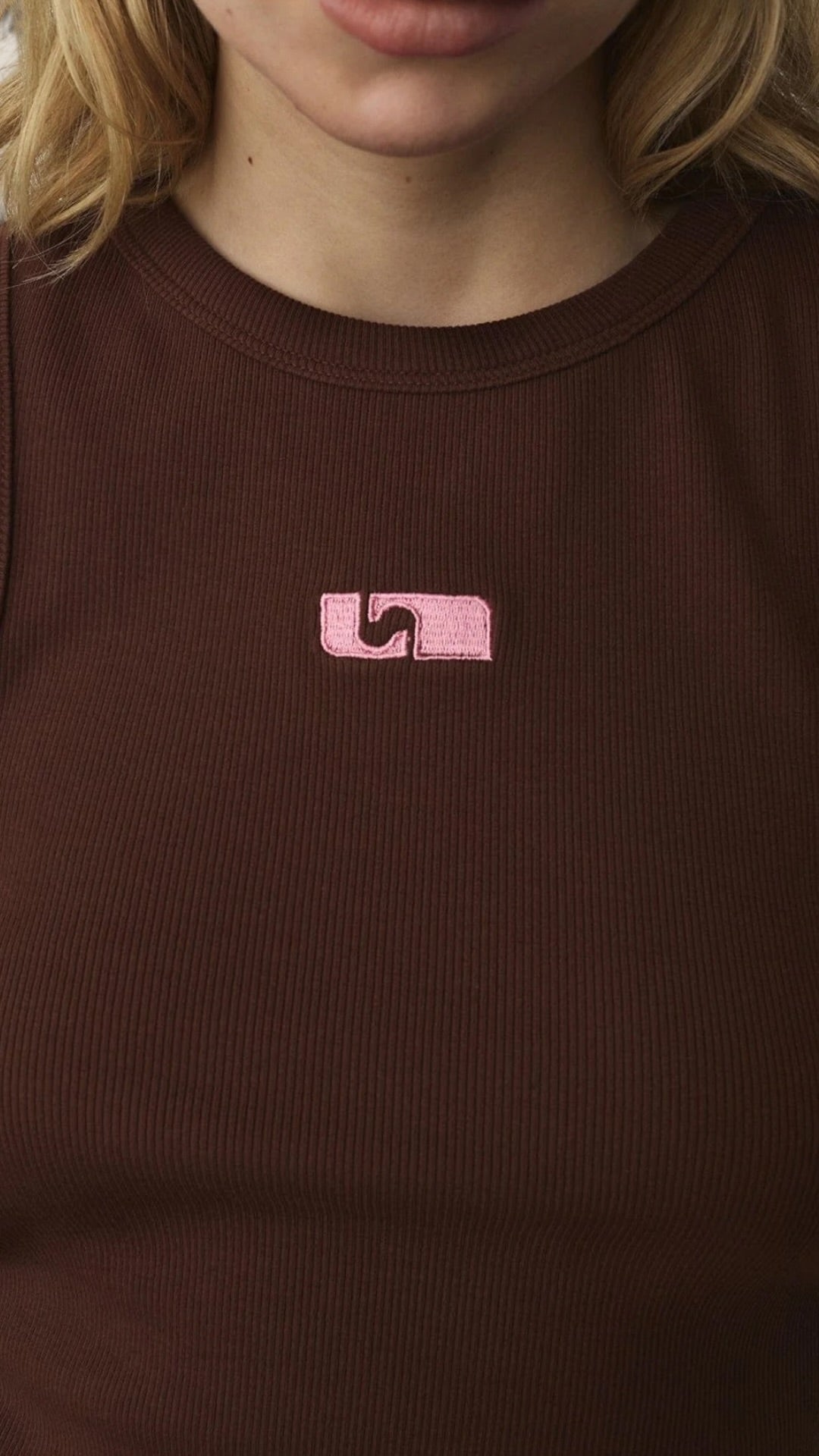 Embroidered Logo Tank Top