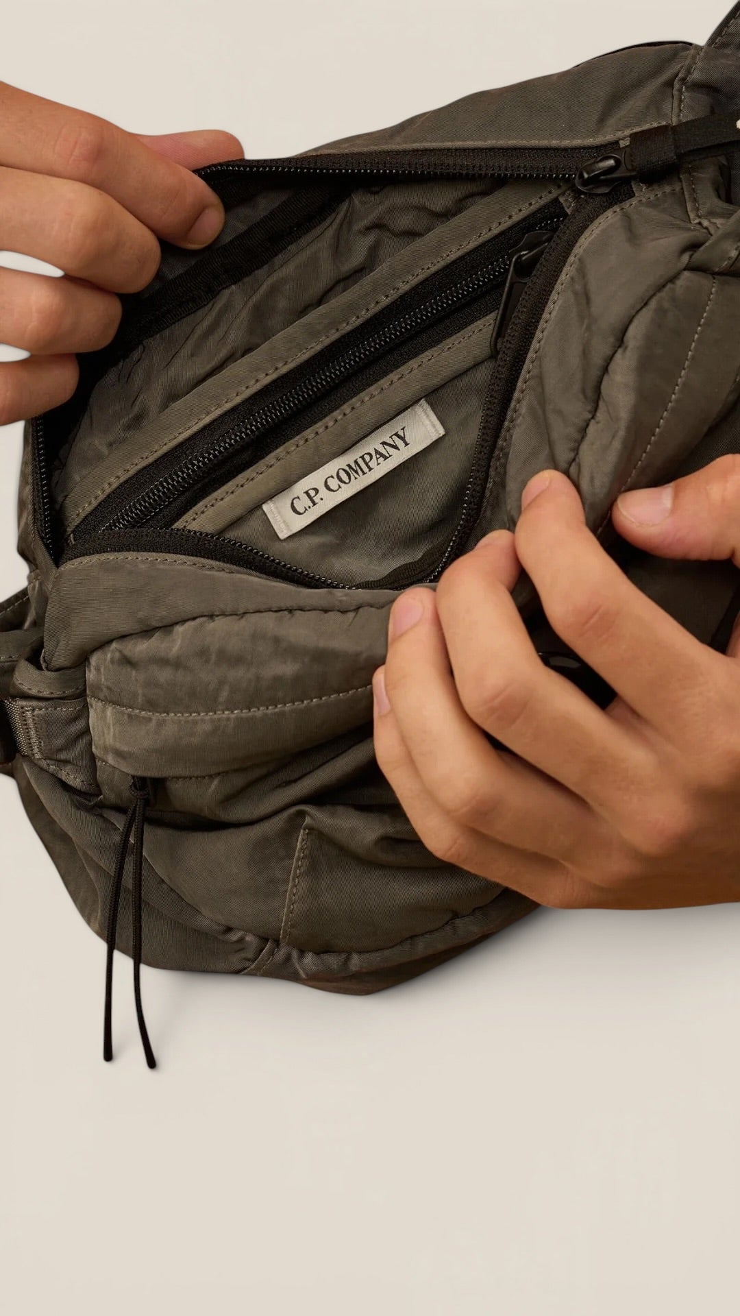 Nylon B Crossbody Pack