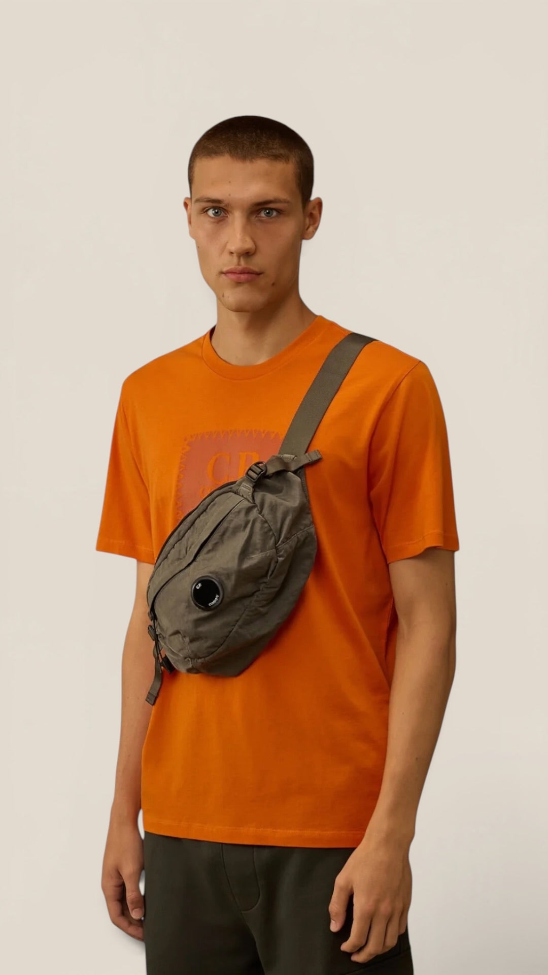 Nylon B Crossbody Pack