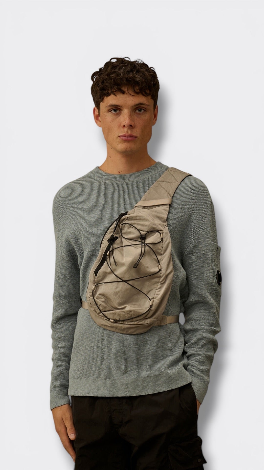 Nylon B Crossbody backpack