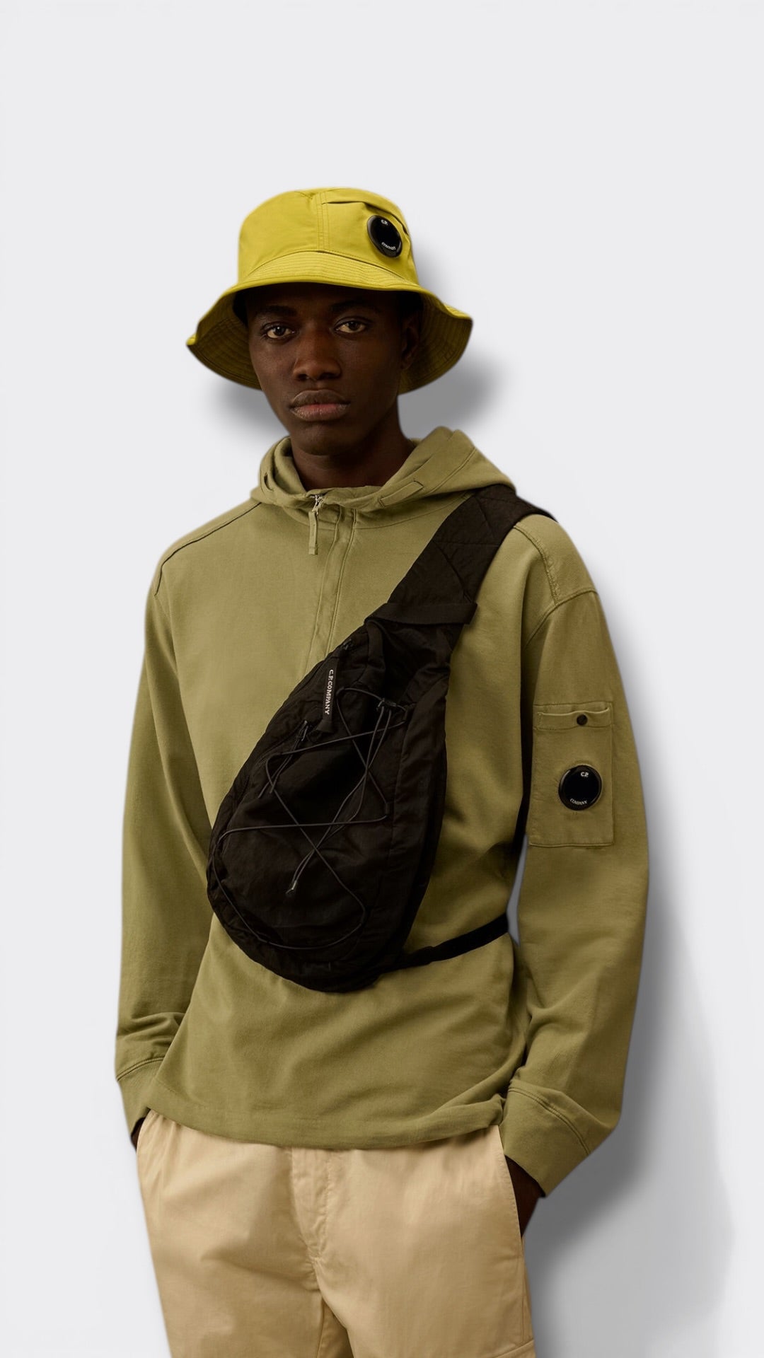Nylon B Crossbody backpack