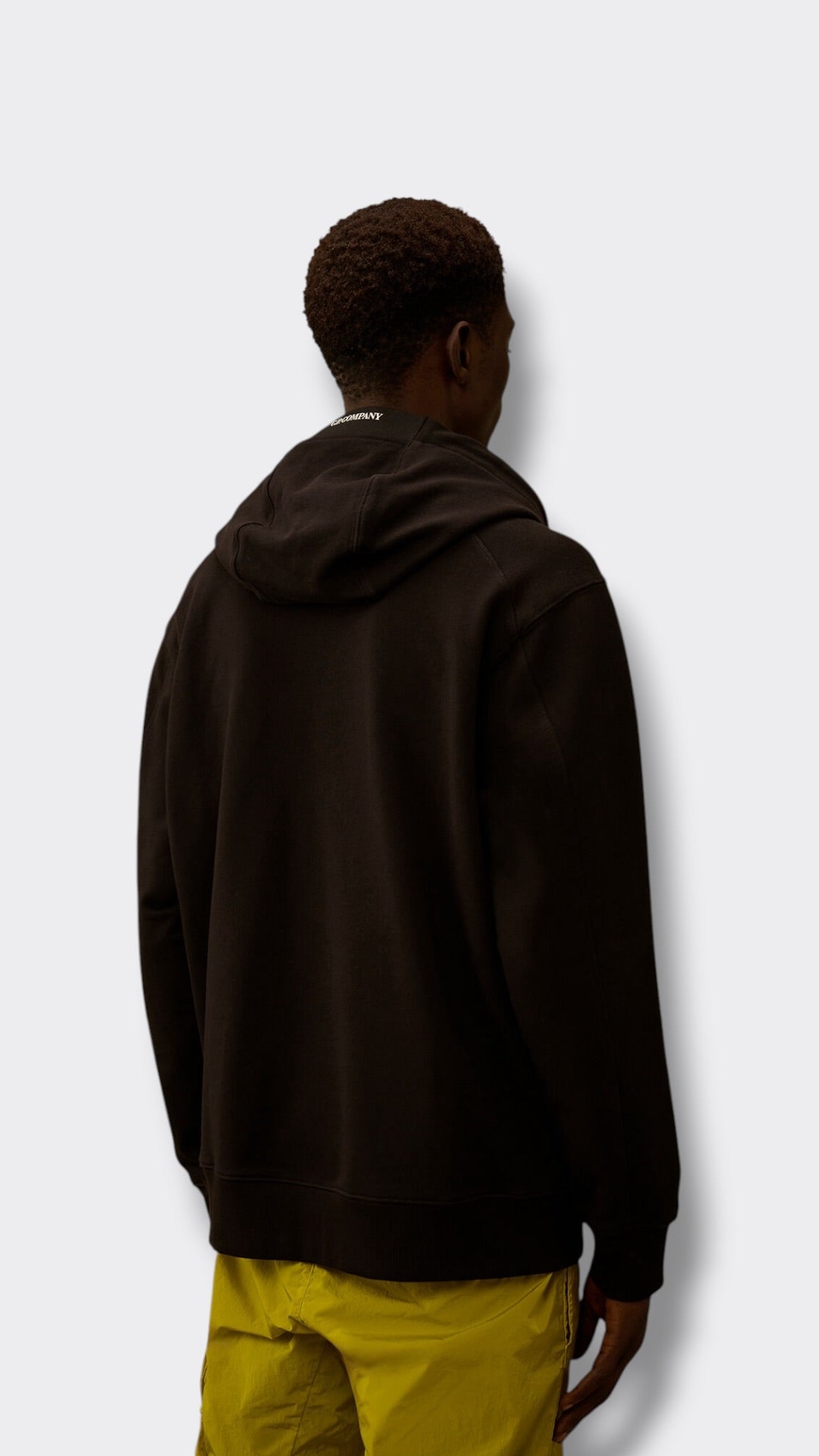 Diagonal Raised Fleece Hooded