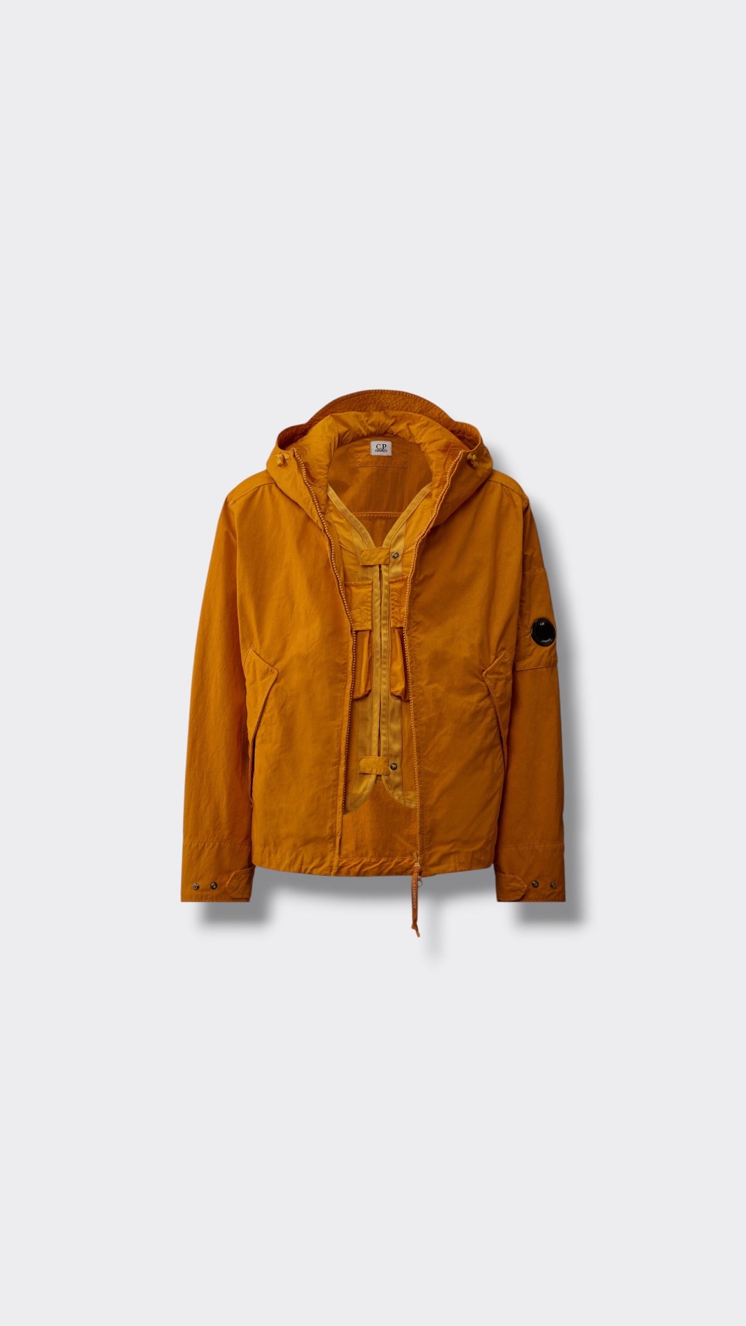 Twill Hooded Lens Jacket