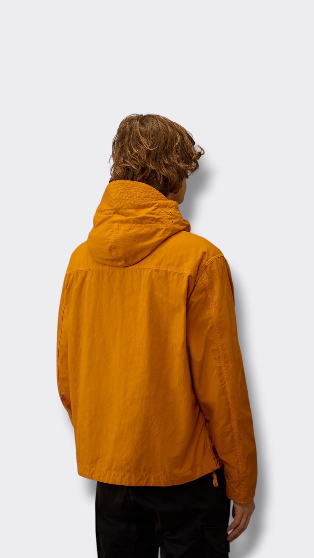 Twill Hooded Lens Jacket