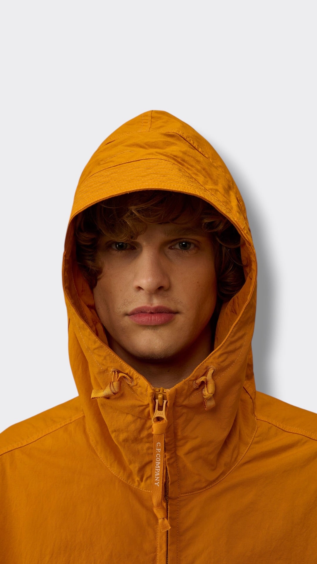 Twill Hooded Lens Jacket