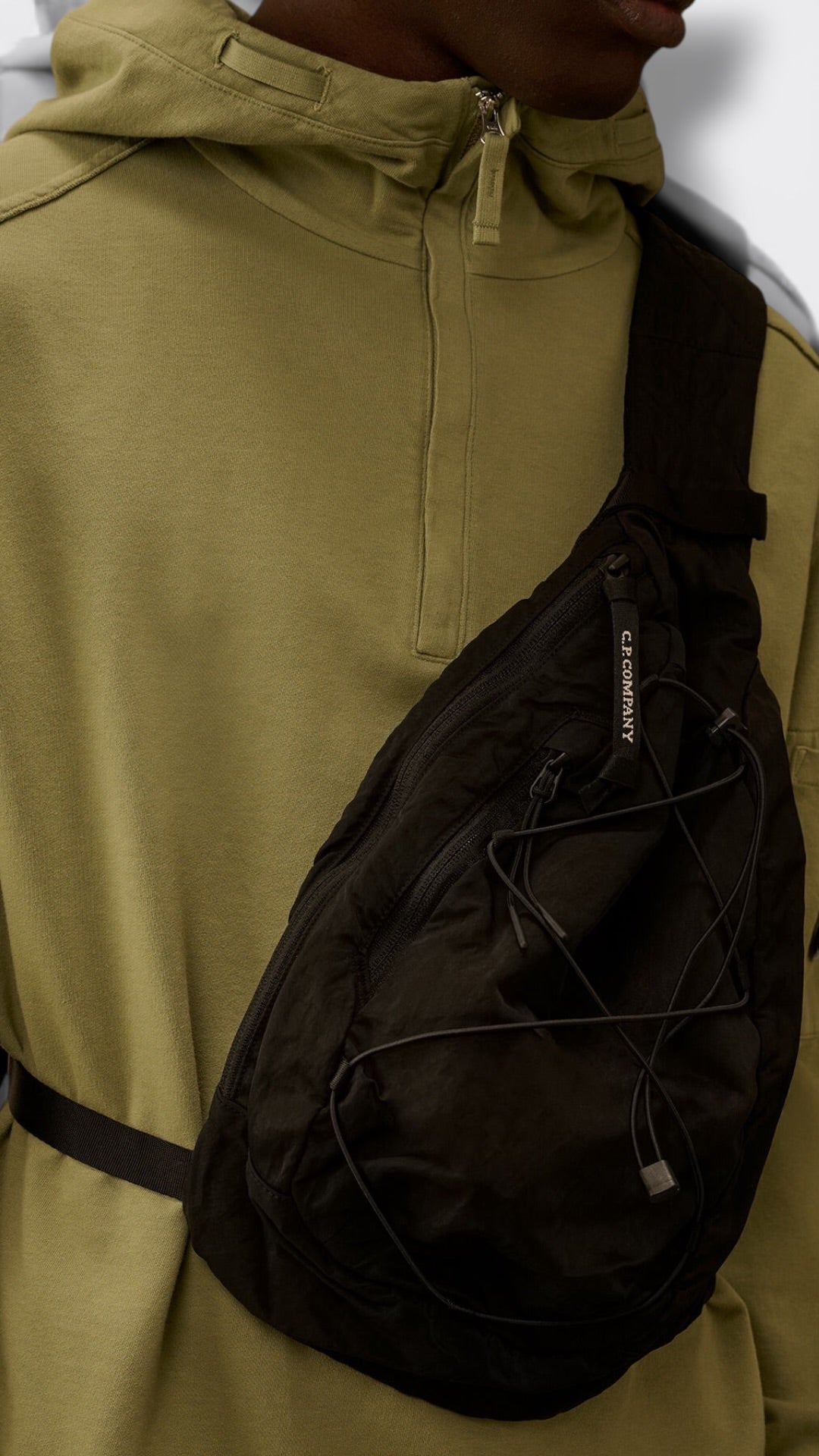 Nylon B Crossbody backpack