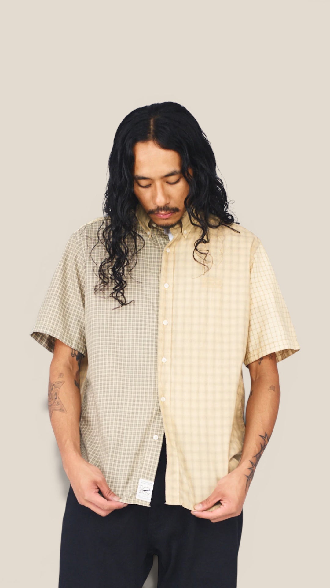 Patchwork Ss Shirt
