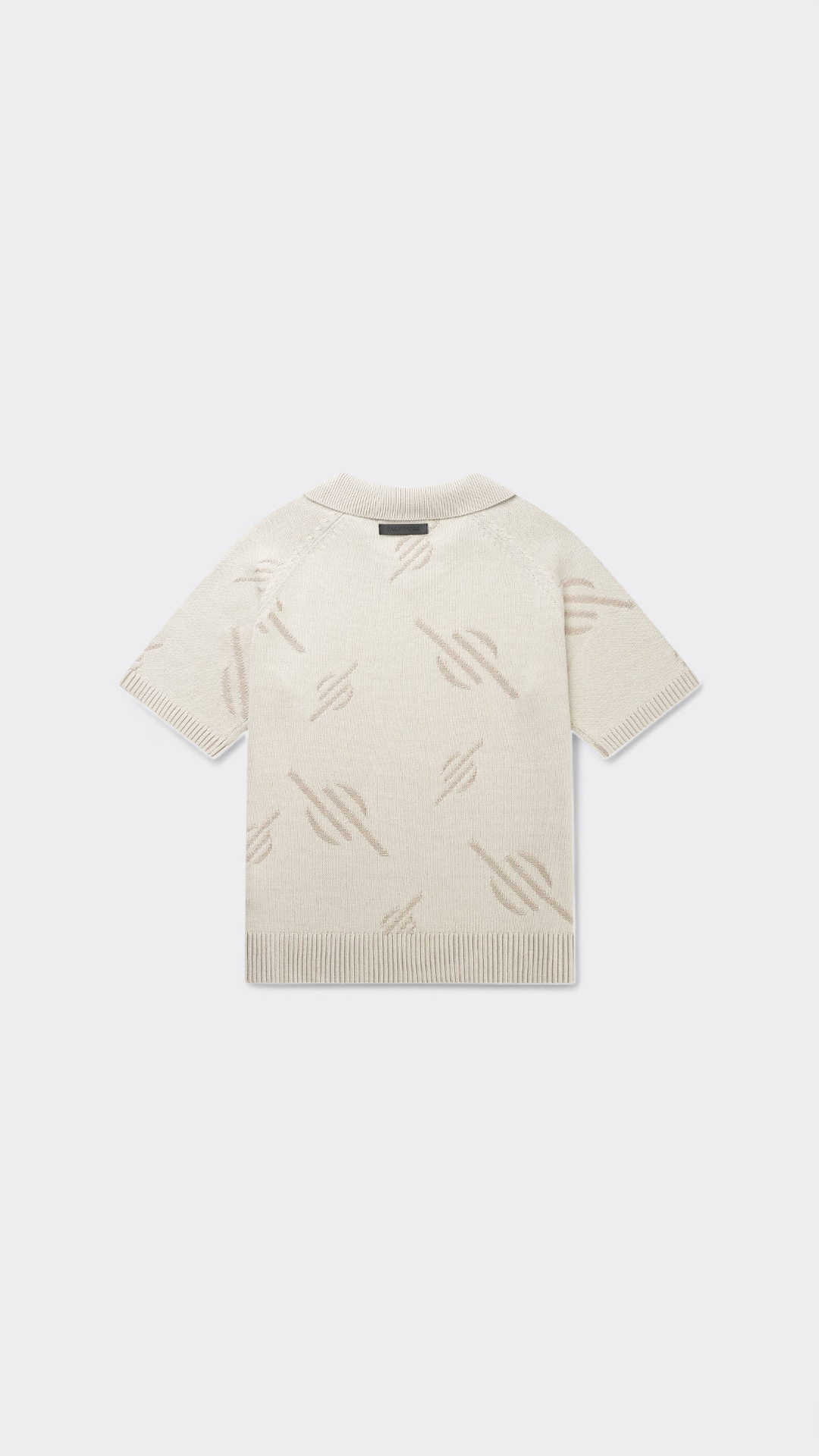 Gardenia Monogram Knit Polo