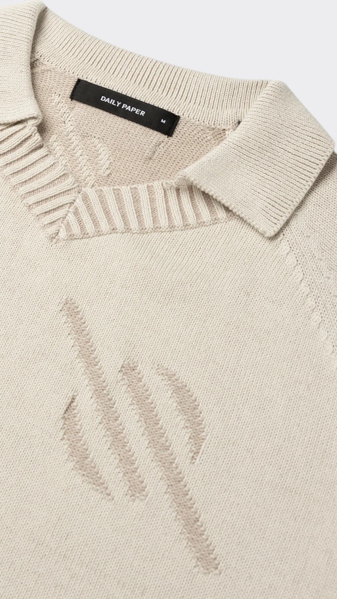 Gardenia Monogram Knit Polo