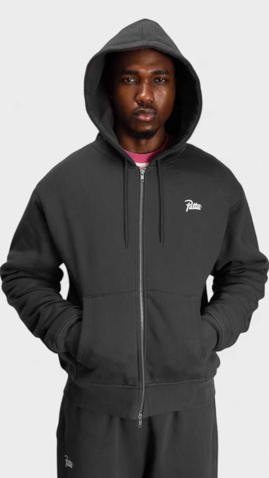 Patta Classic Zip-Up Hooded Sweater