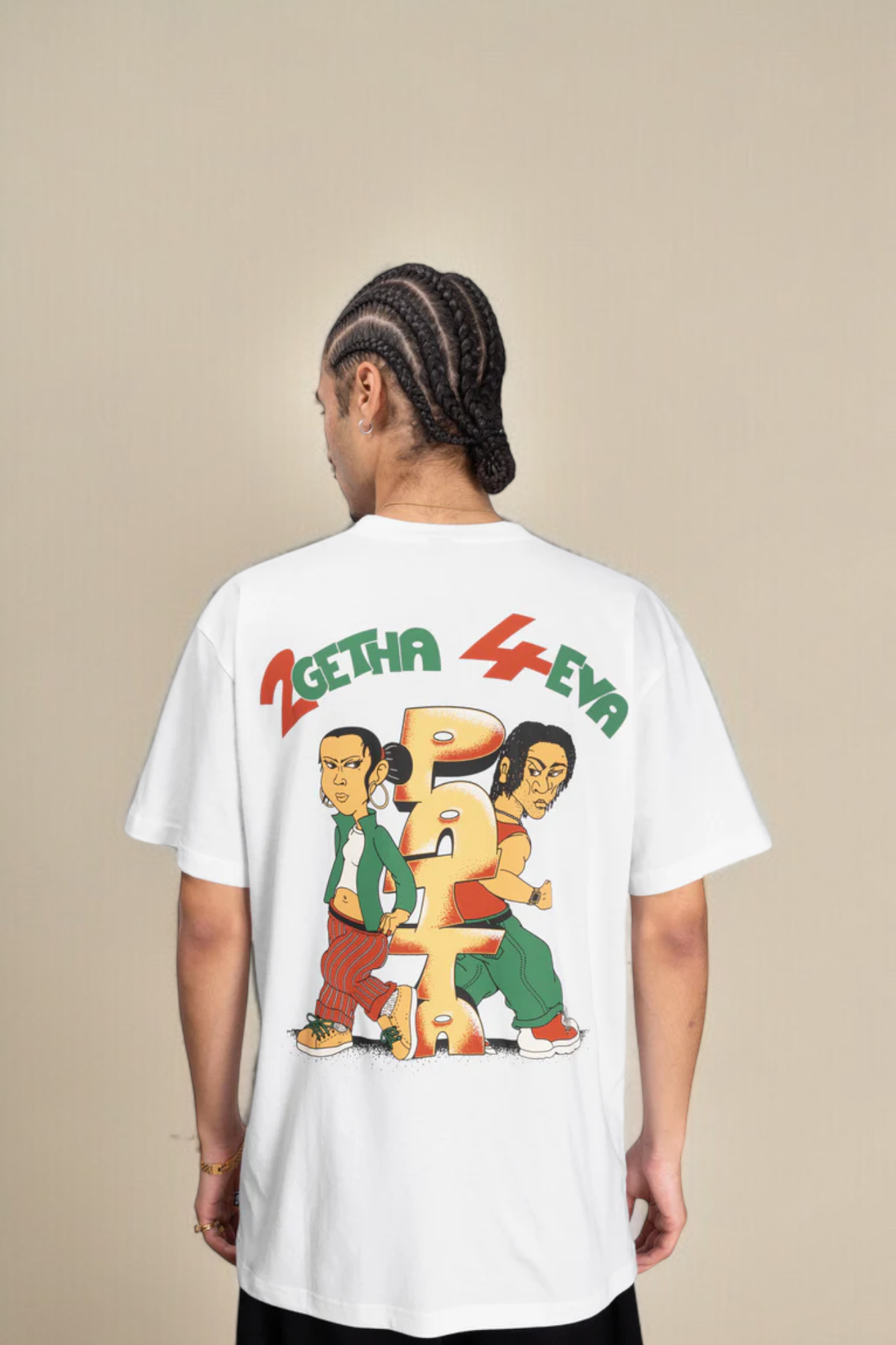 Patta 2Getha4eva T-Shirt (White)