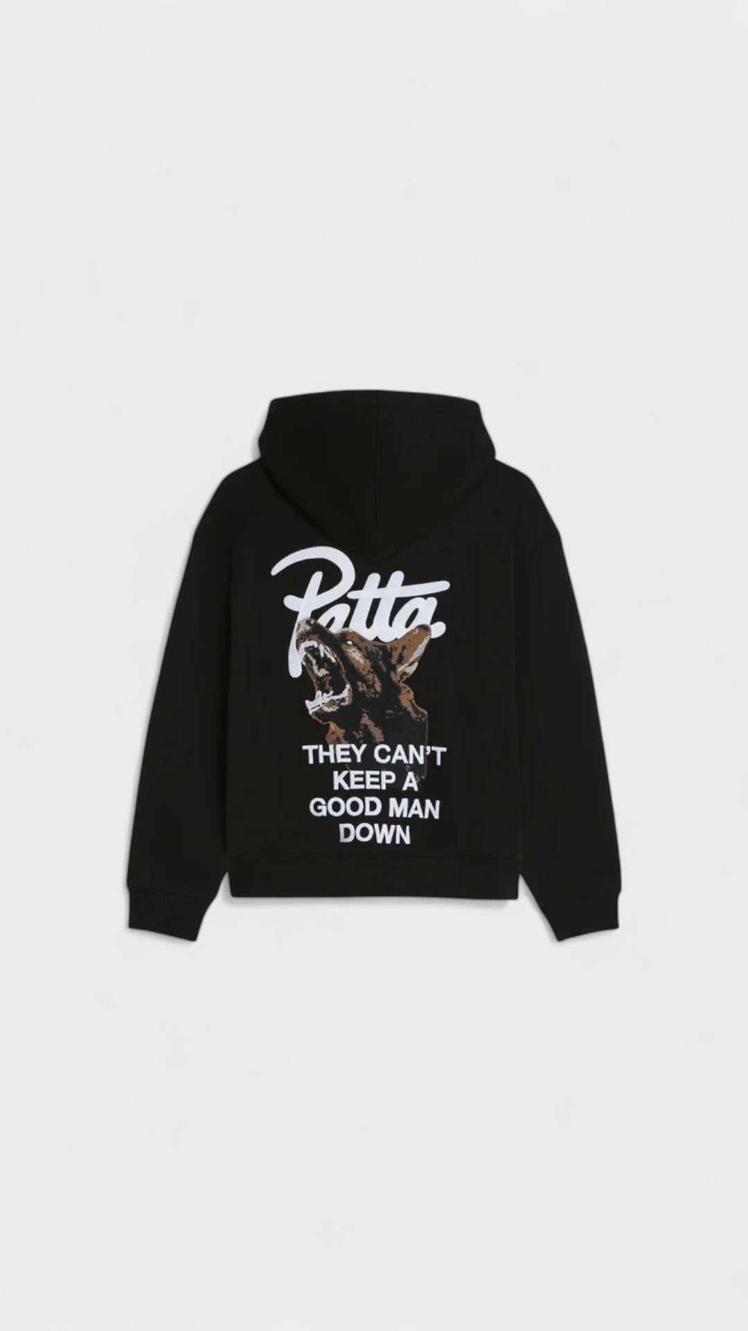 Patta Bark Boxy Hooded Sweater