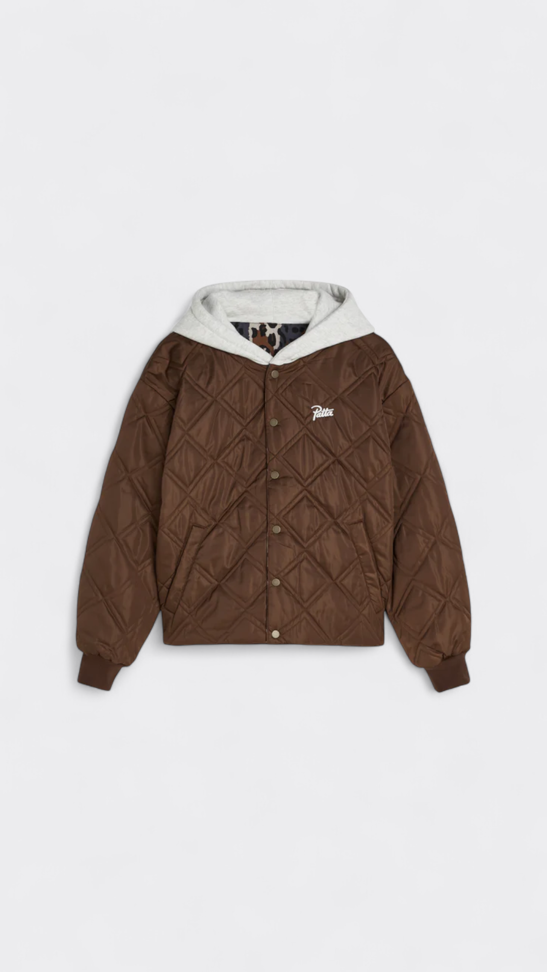 Patta City Leopard Reversible Bomber Jacket (Multi)