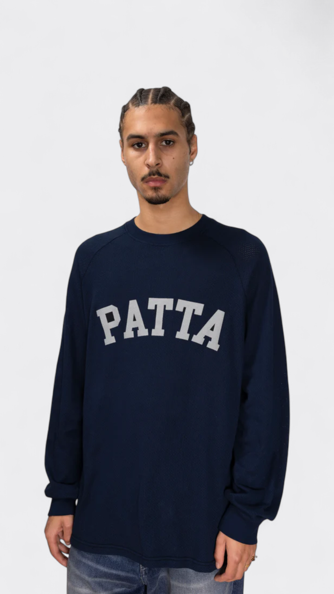 Patta Arc Logo Mesh Longsleeve Jersey