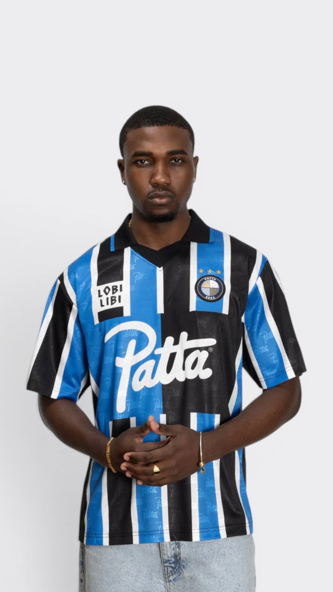 Patta Stripe Football Jersey