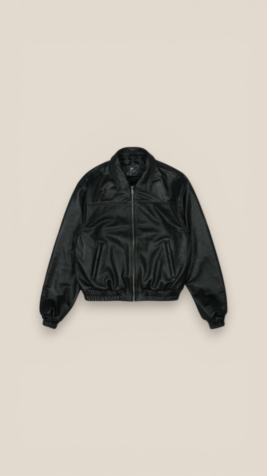 Patta Leather Bomber Jacket