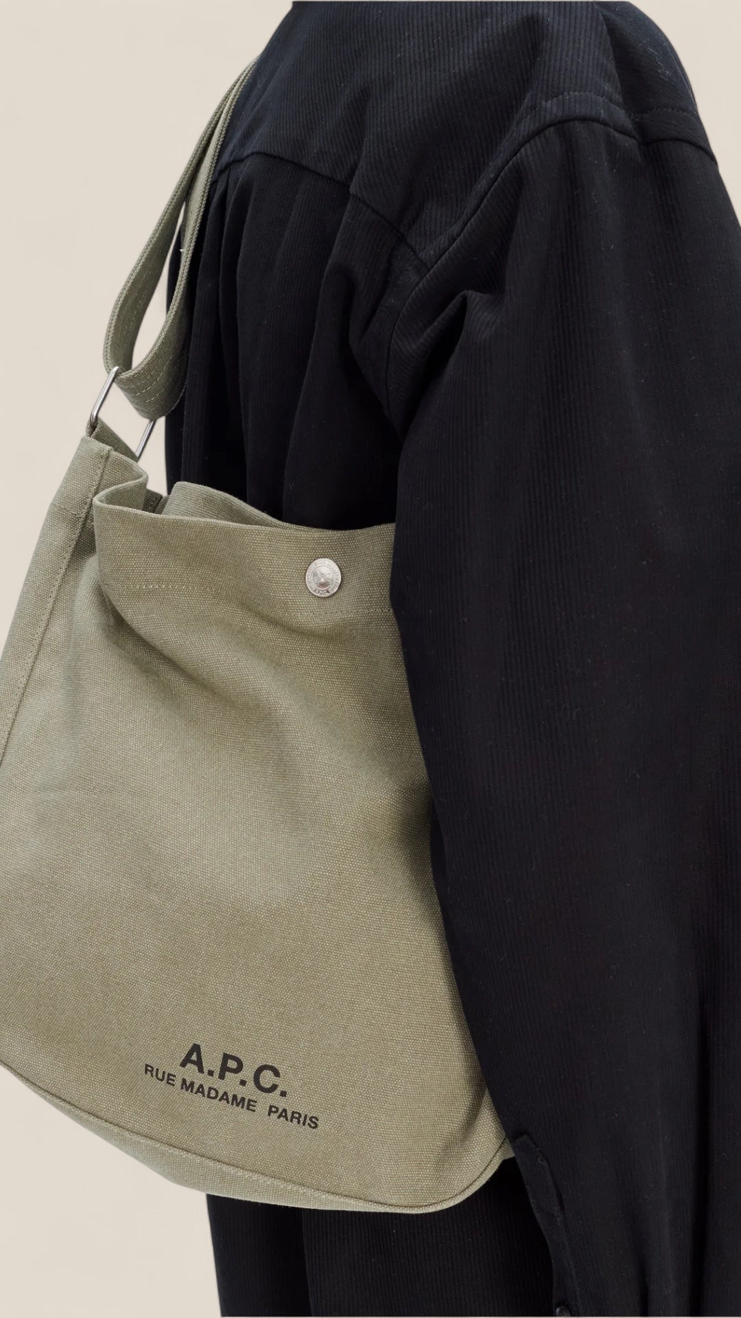 Besace Journal Brown Kaki