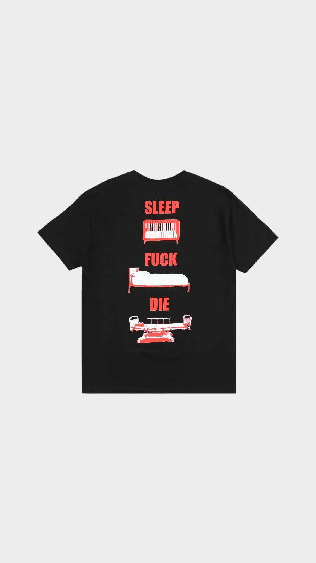 Bed T-Shirt Black