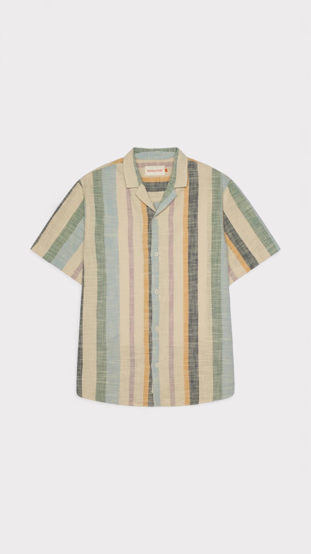 Short-sleeved Cuban Shirt
