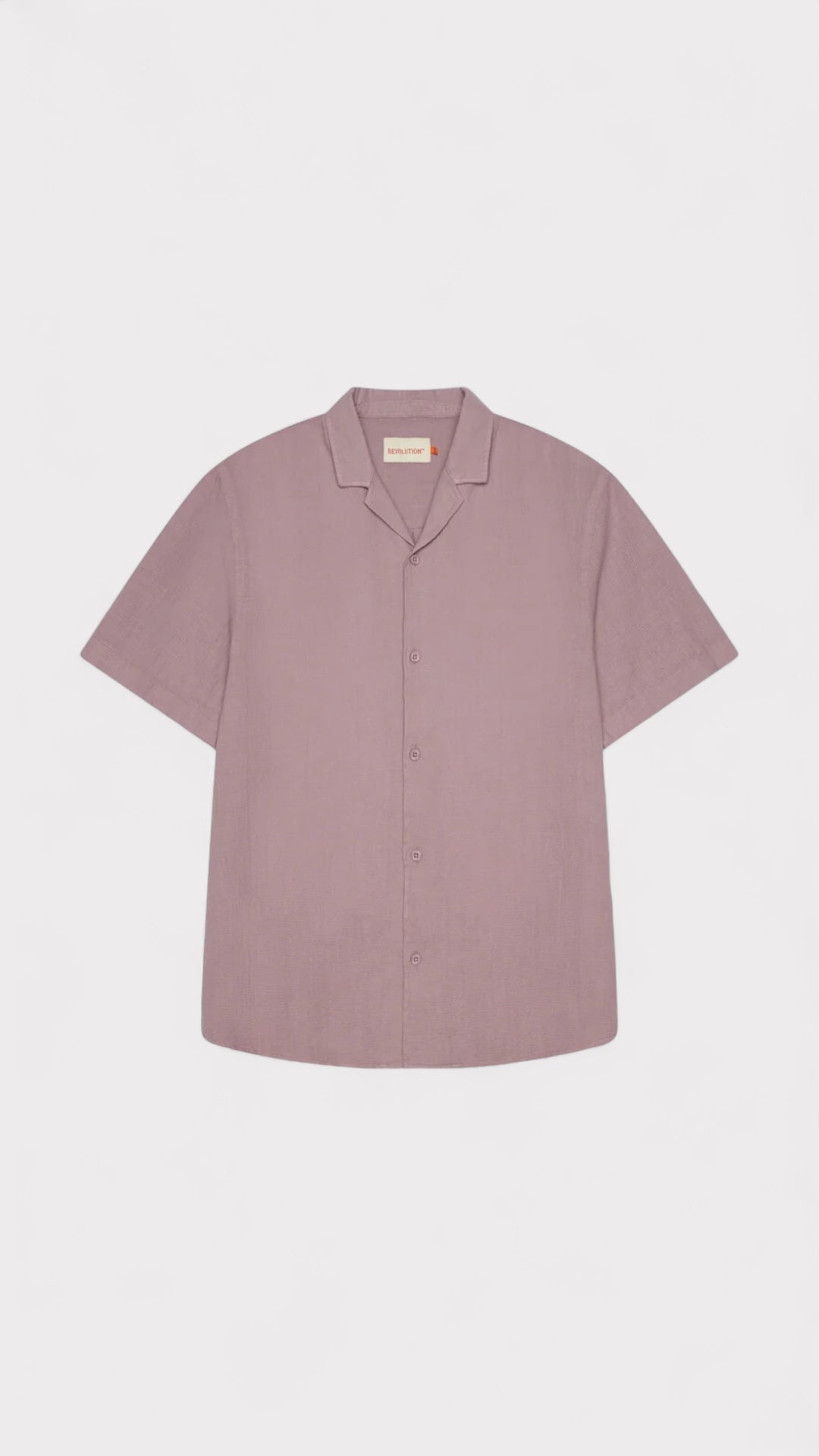 Short-sleeved Cuban Shirt