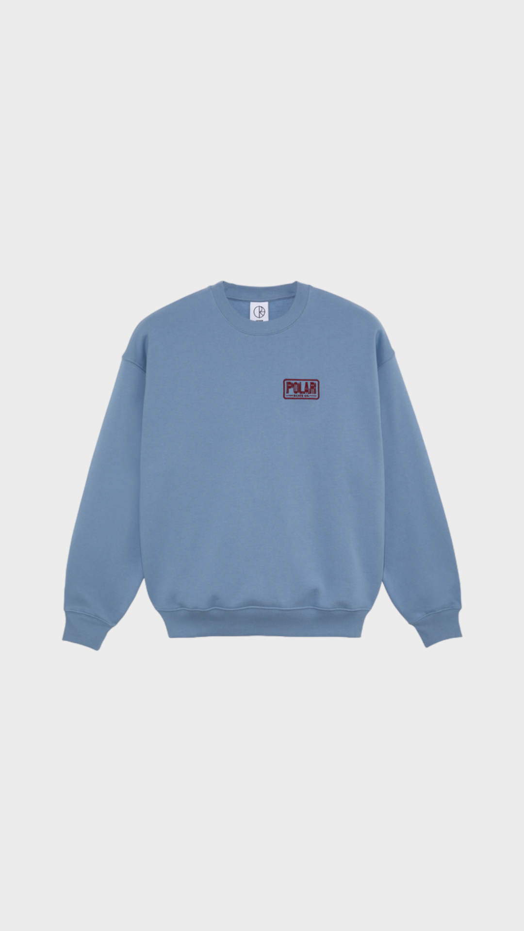 Dave Crewneck Earthquake Oxford Blue