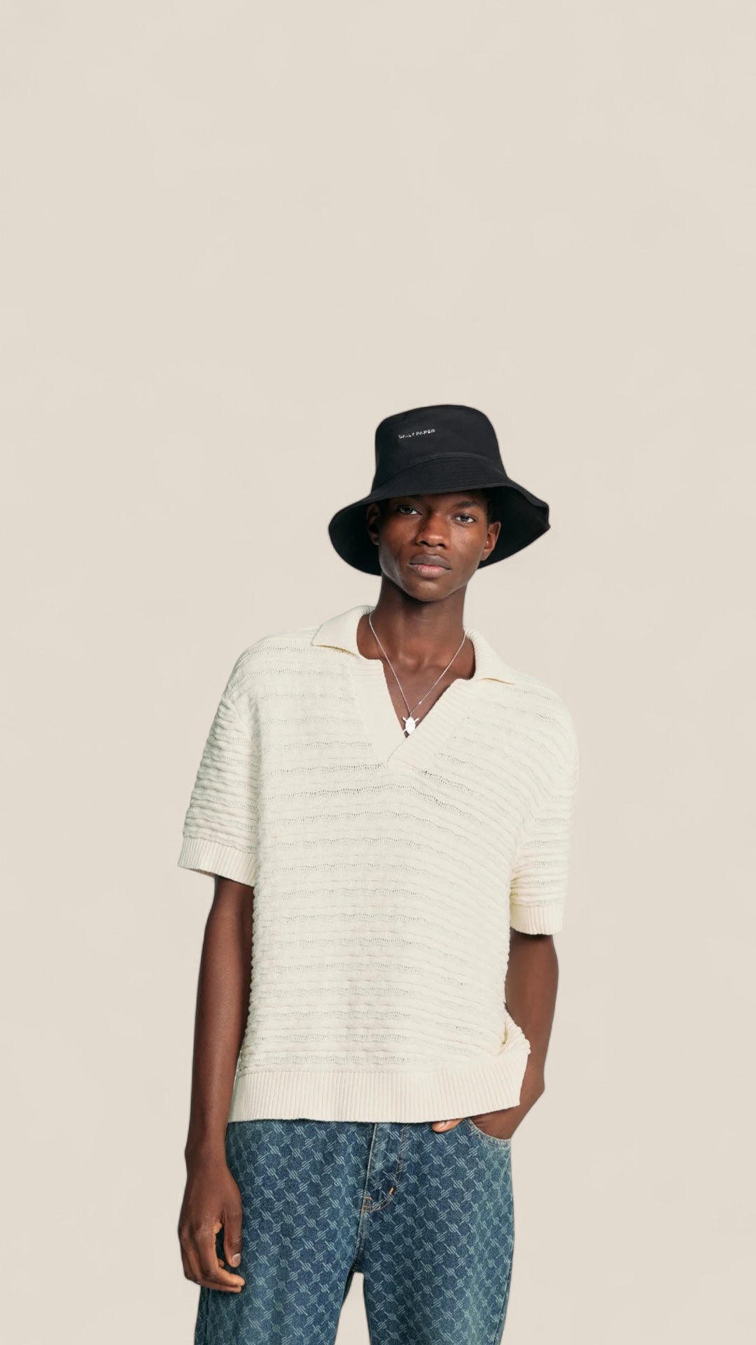 Jabir Knit Sweater Polo