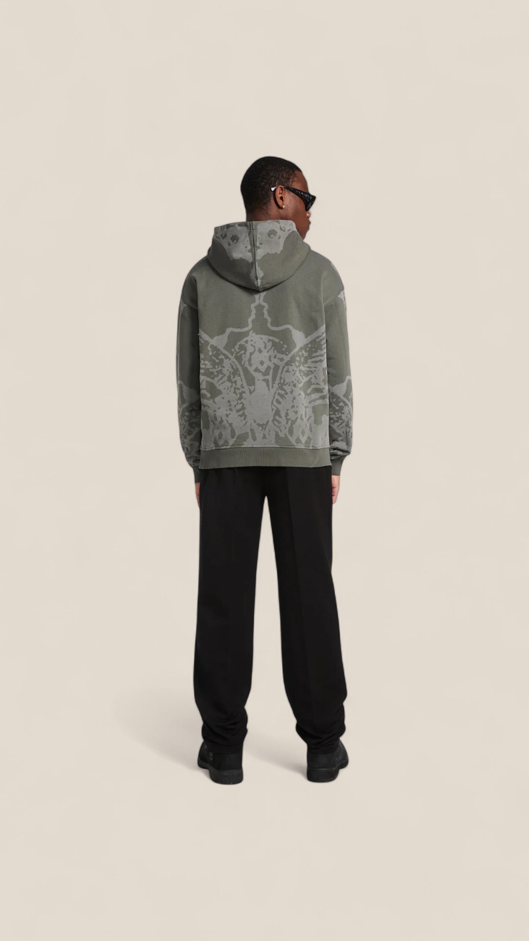 Secret Rhythm Oversized Hooded Chimera