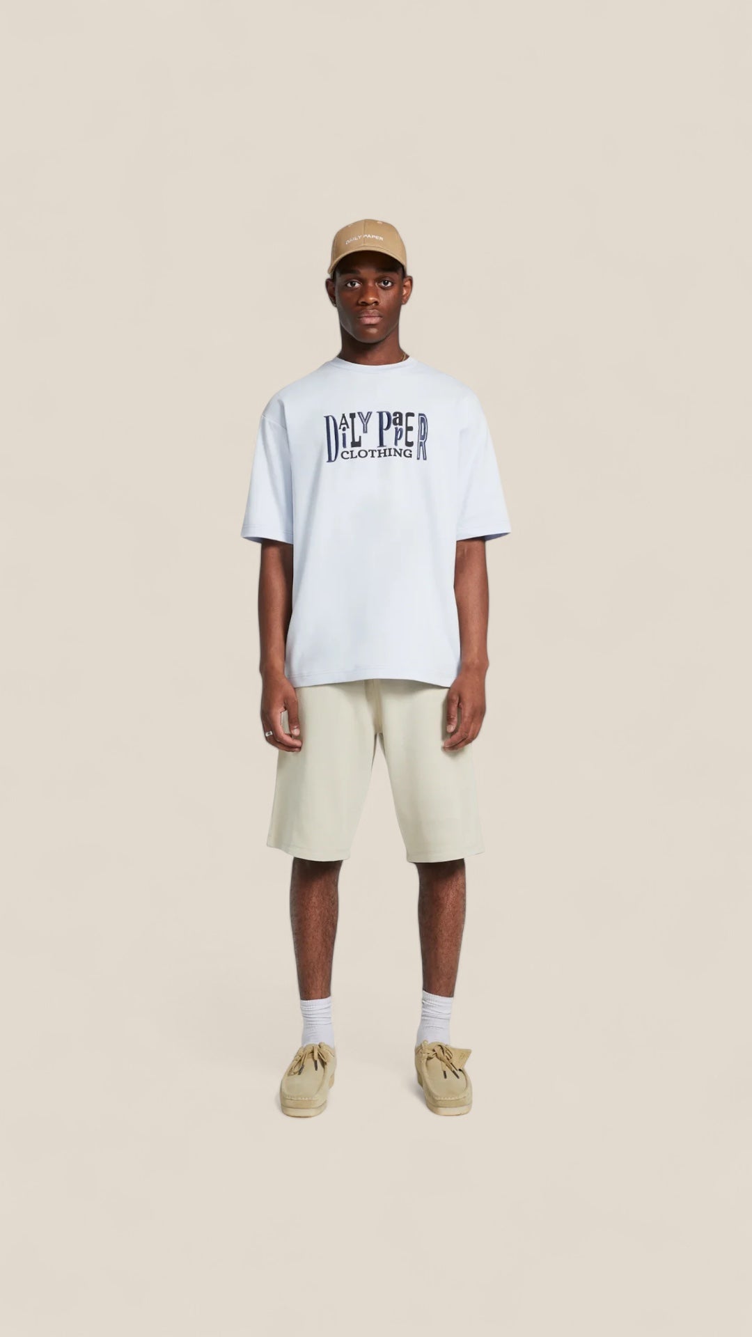Halogen Blue United Type Boxy T-Shirt