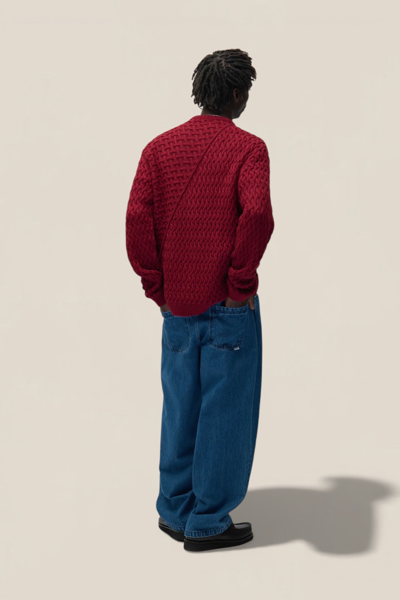 DIstorted Logo Sweater