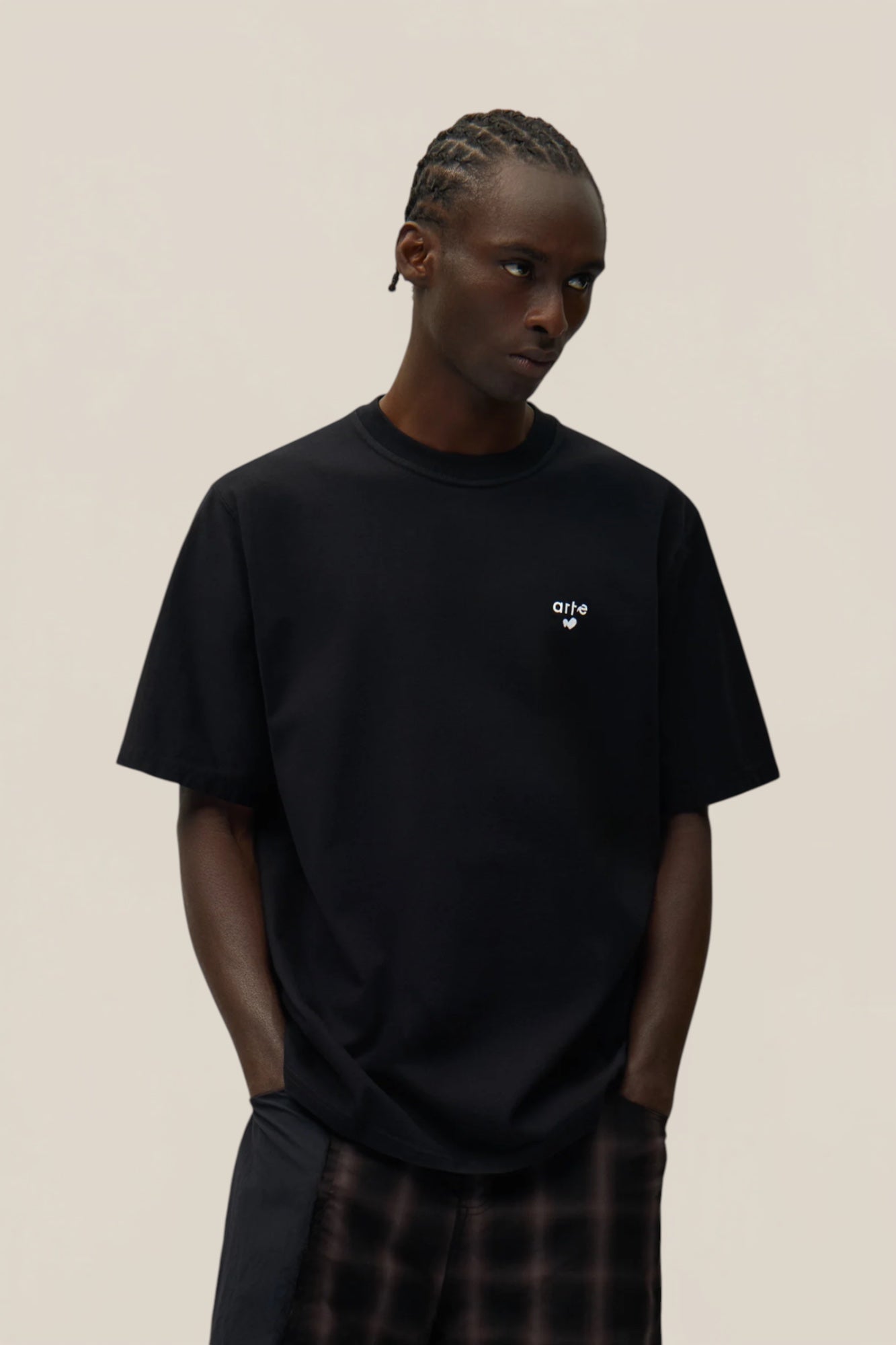 Heart Logo T-shirt Black