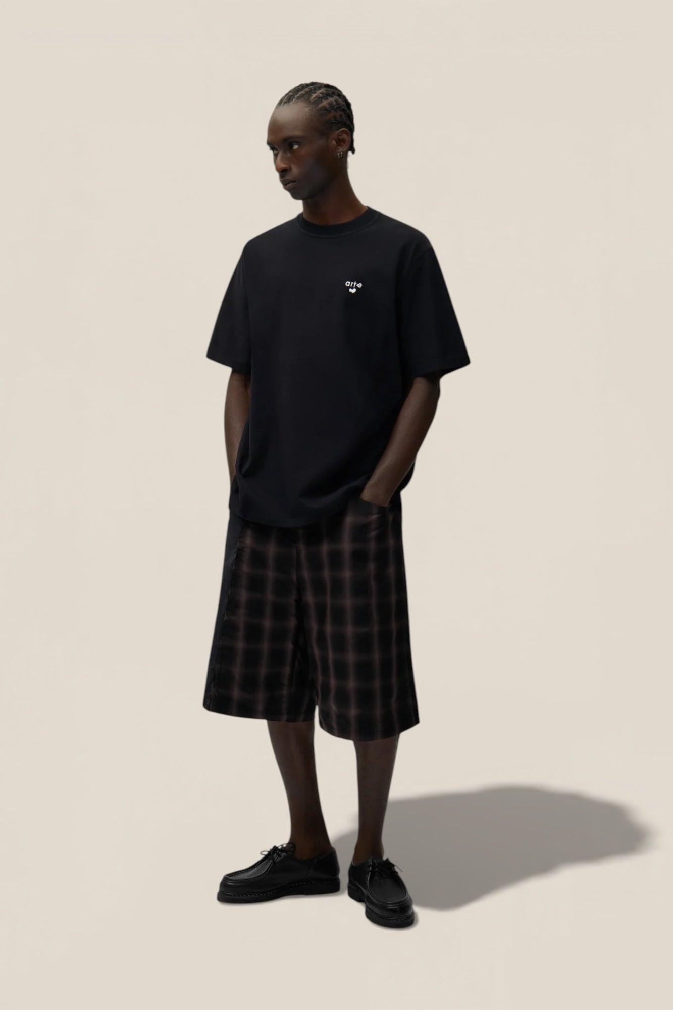 Heart Logo T-shirt Black