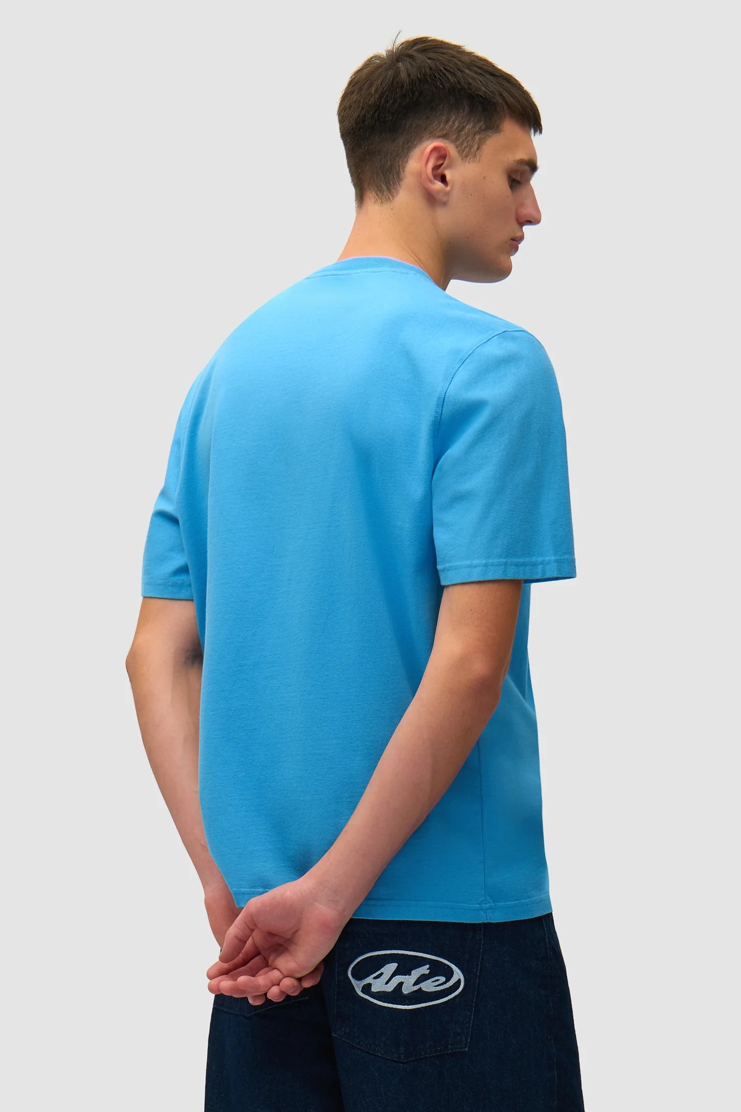 Heart Logo T-shirt Blue