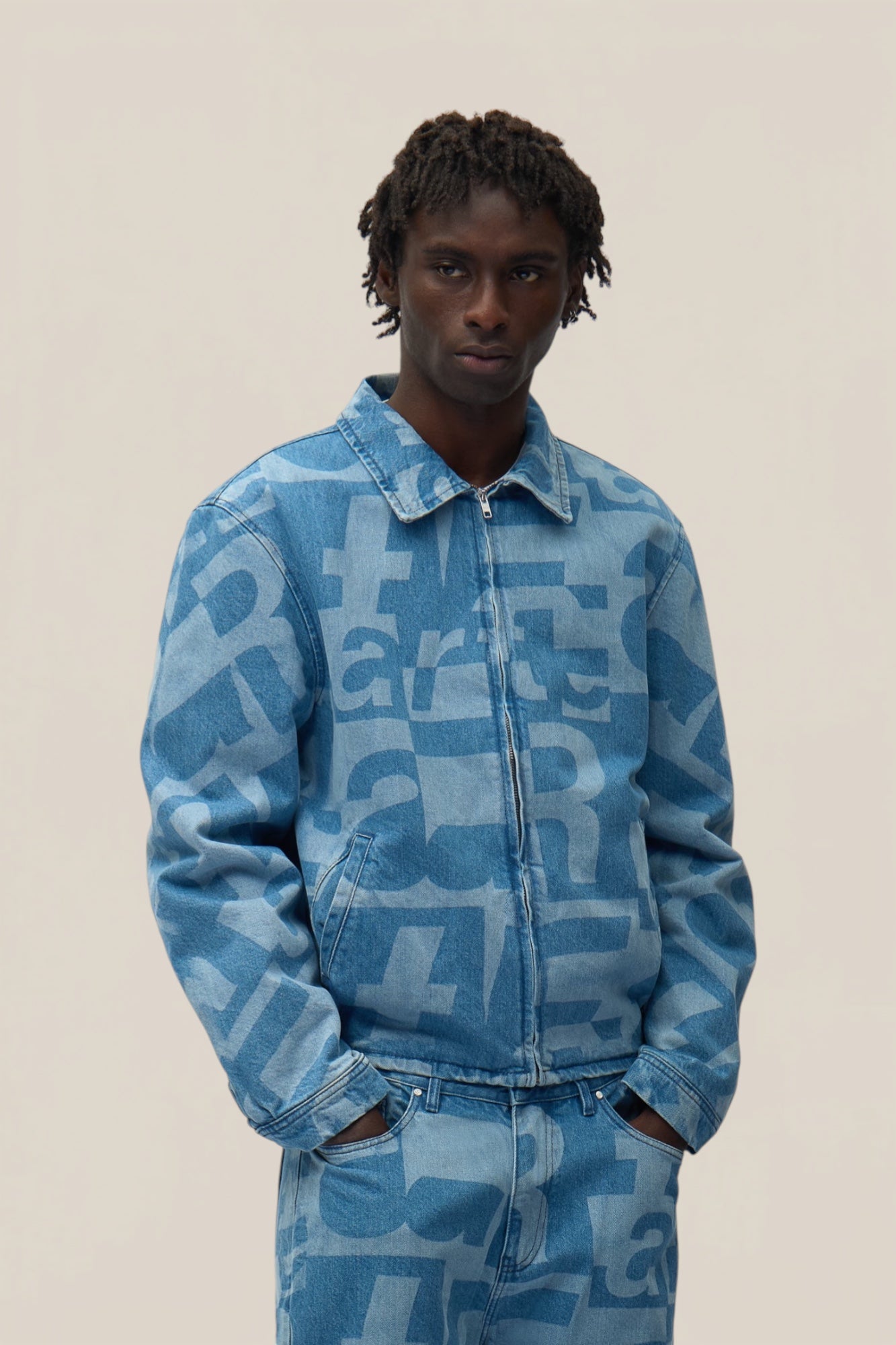 Denim Allover Jacket