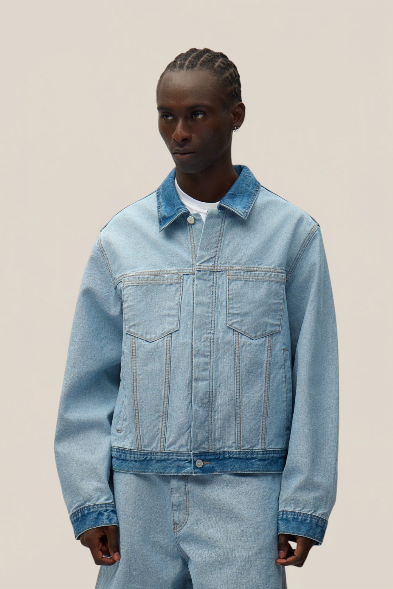 Denim Inside Out Jacket