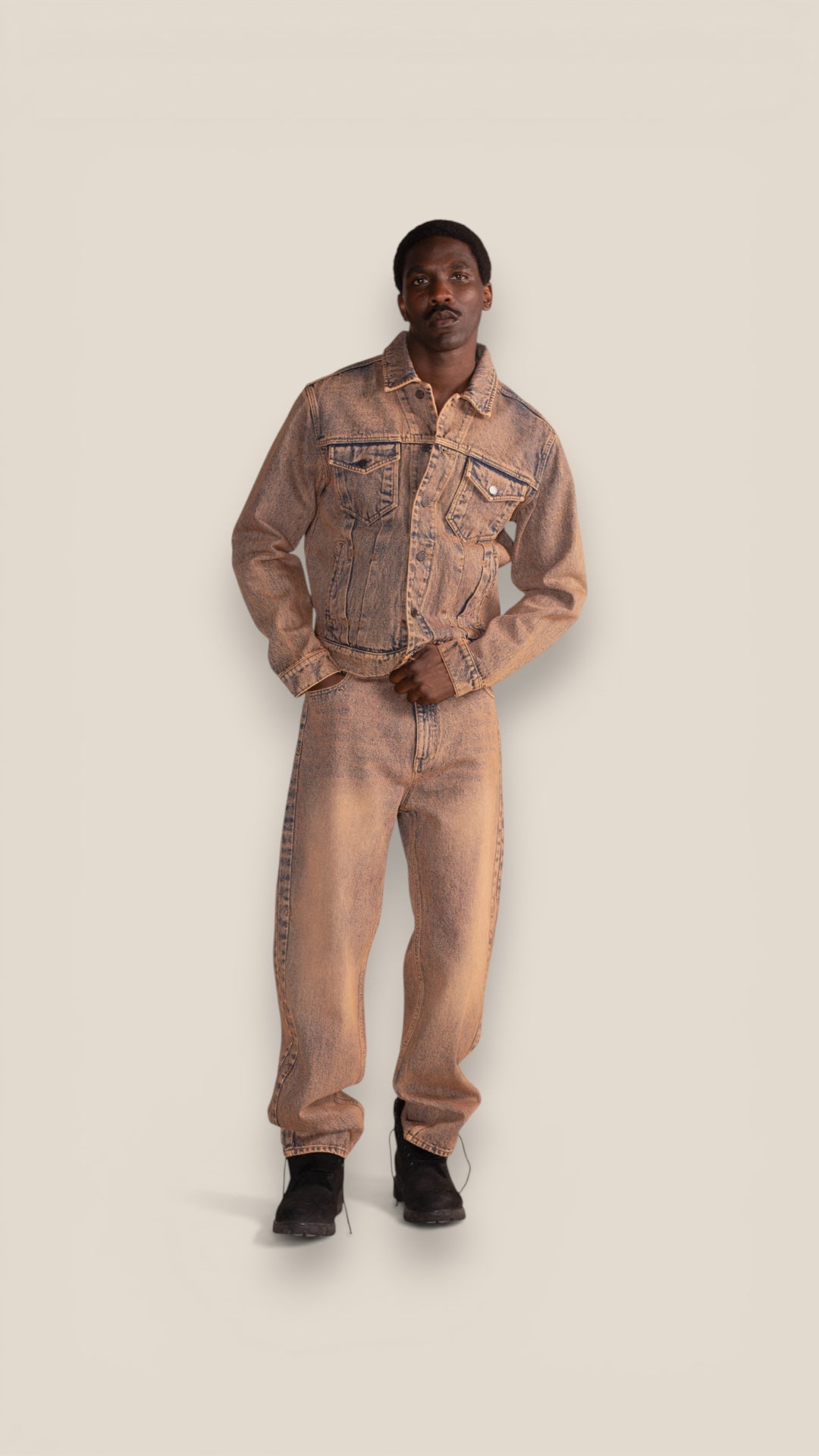 Washed Shield Amba Jeans