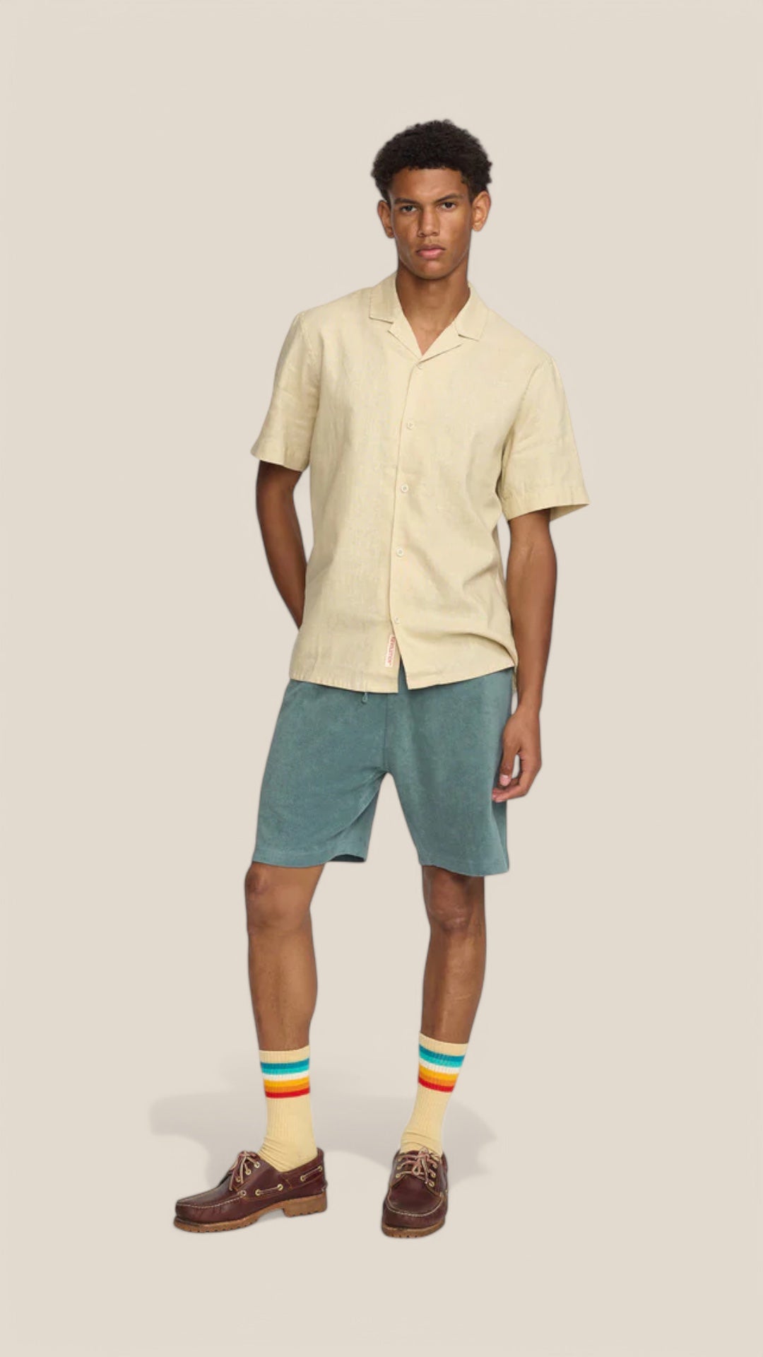 Short-Sleeved Cuban Shirt