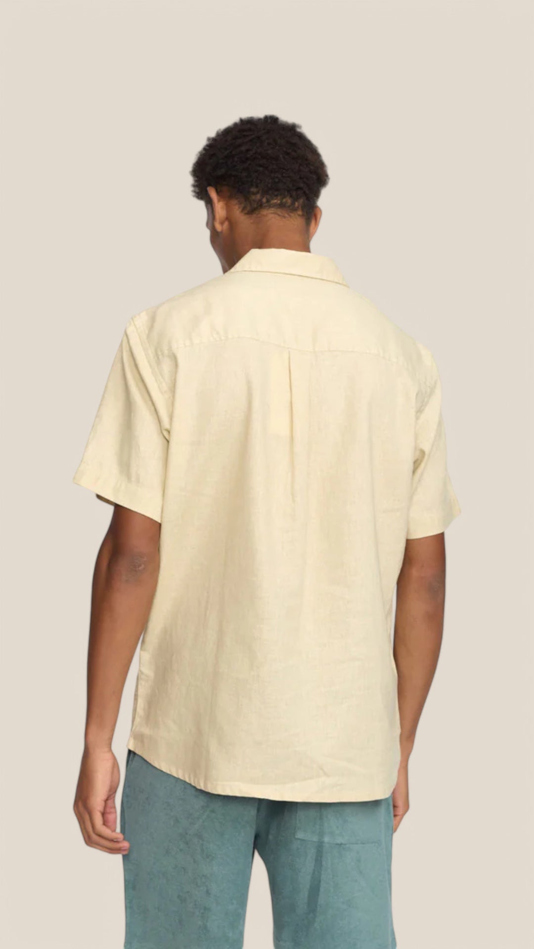 Short-Sleeved Cuban Shirt