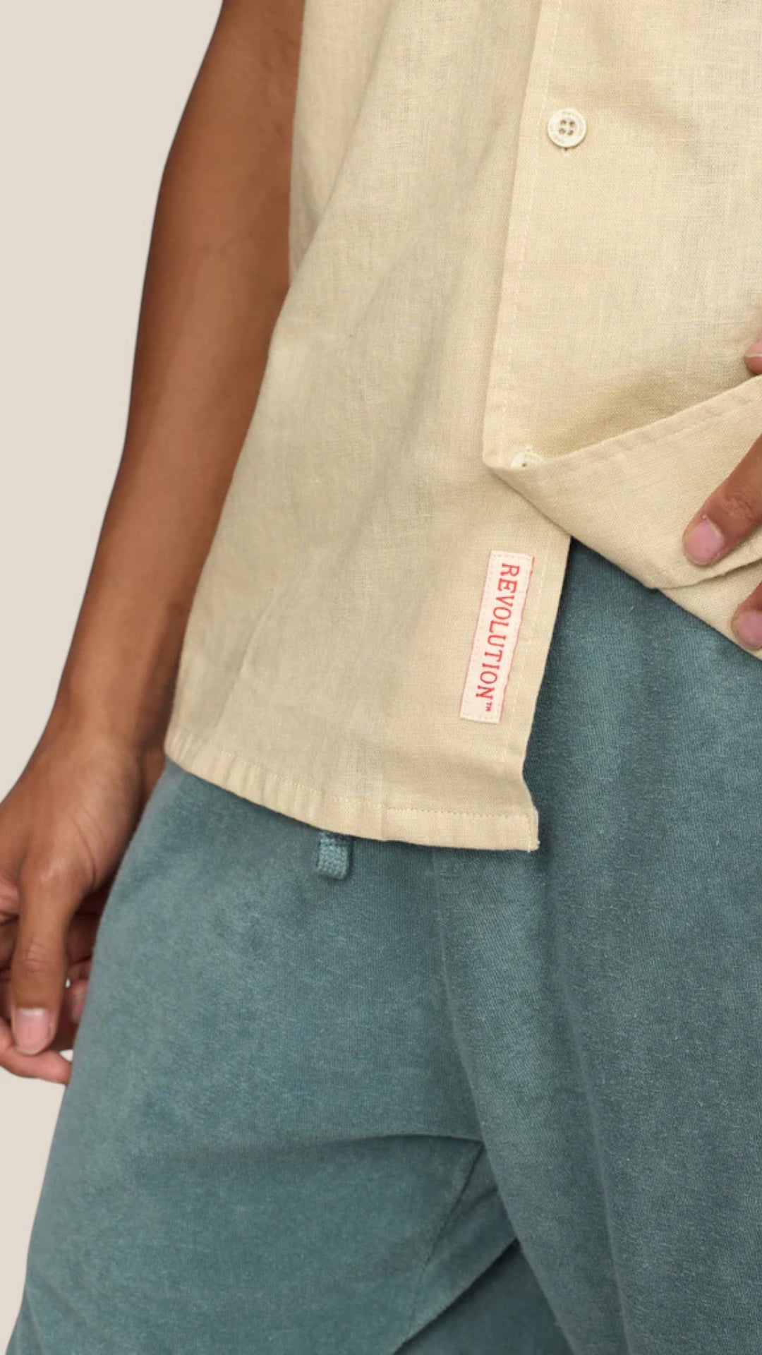 Short-Sleeved Cuban Shirt