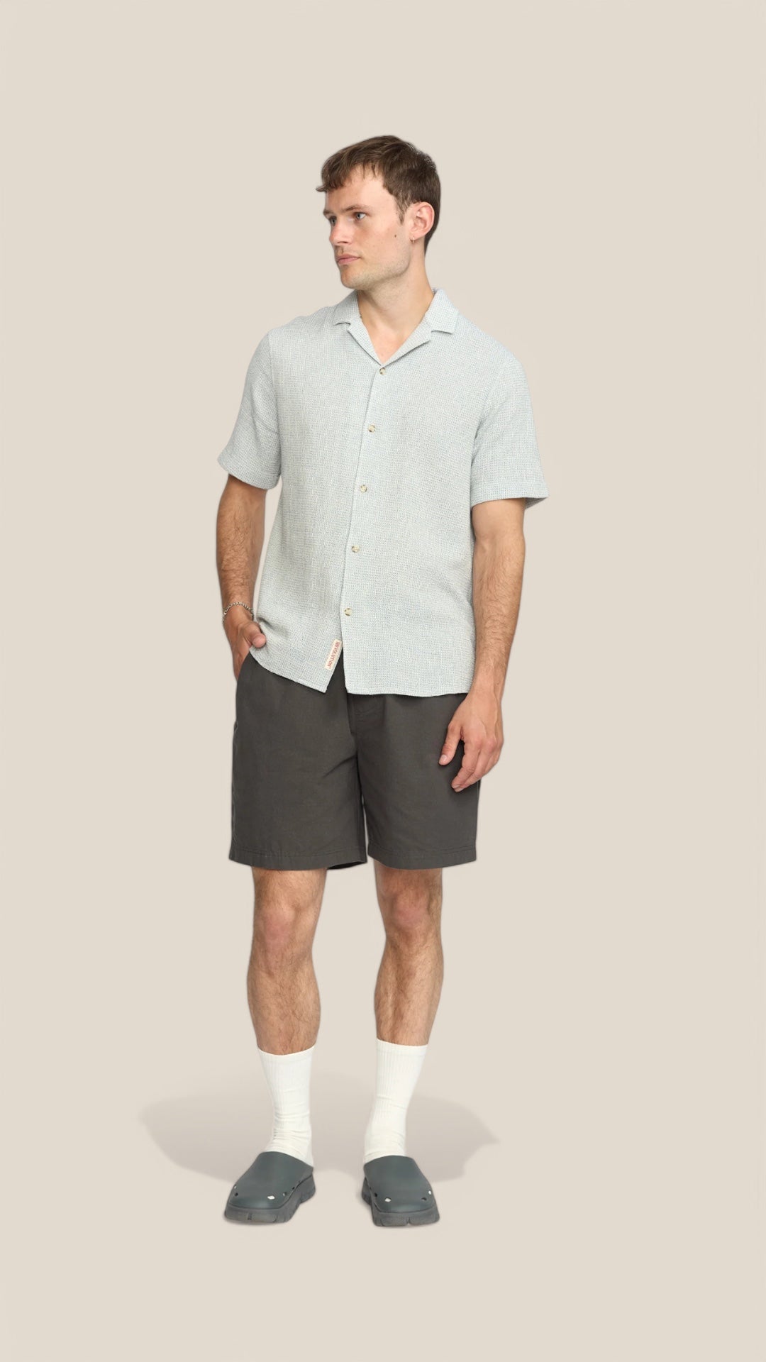Short-Sleeved Cuban Shirt