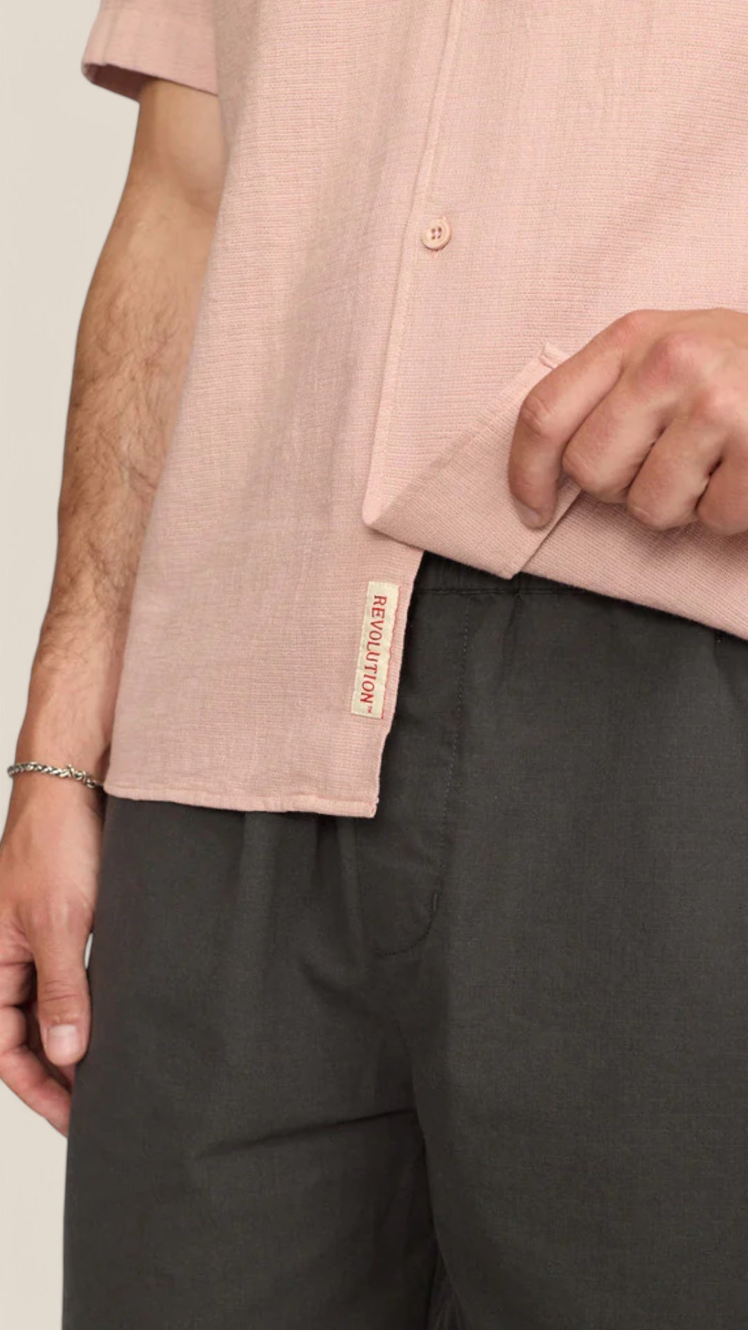 Short-Sleeved Cuban Shirt