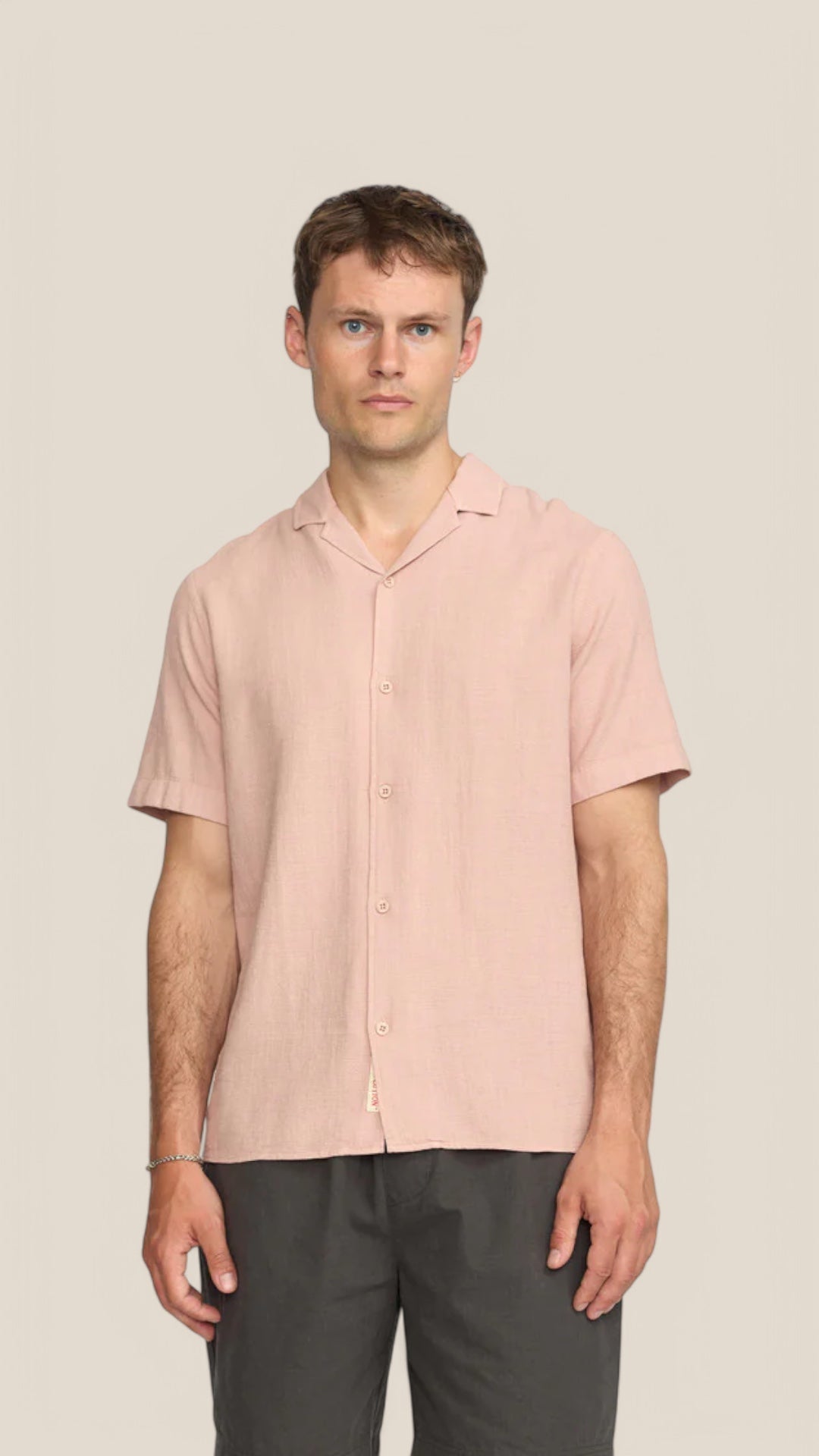 Short-Sleeved Cuban Shirt