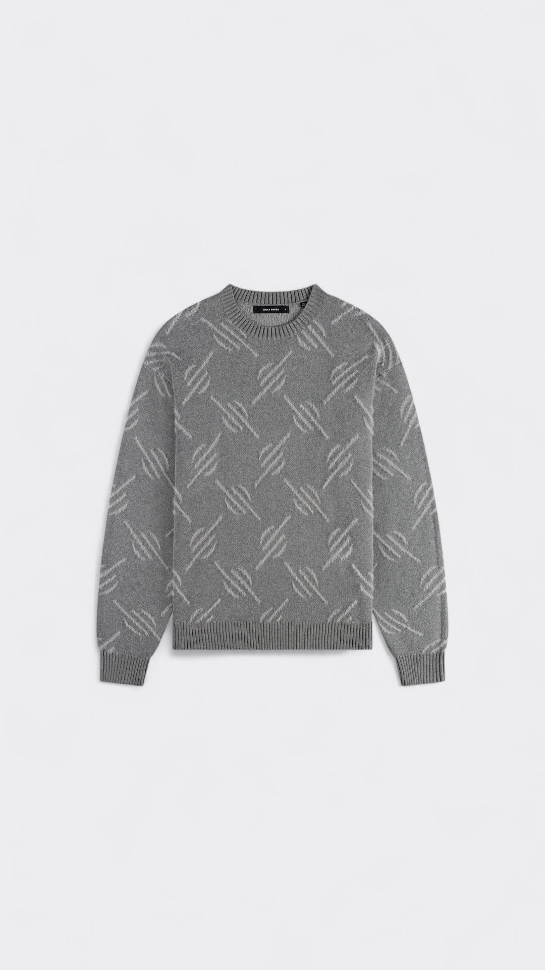 Tevin Monogram Knit Sweater