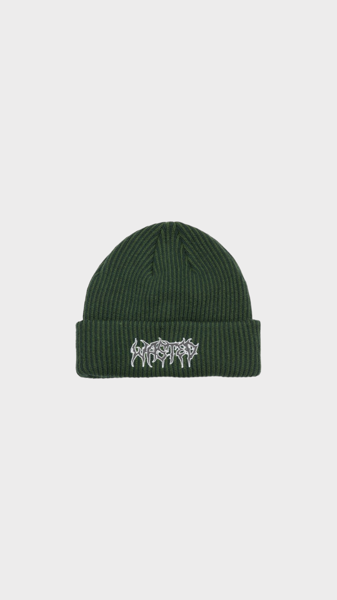 Beanie Two Tones Green