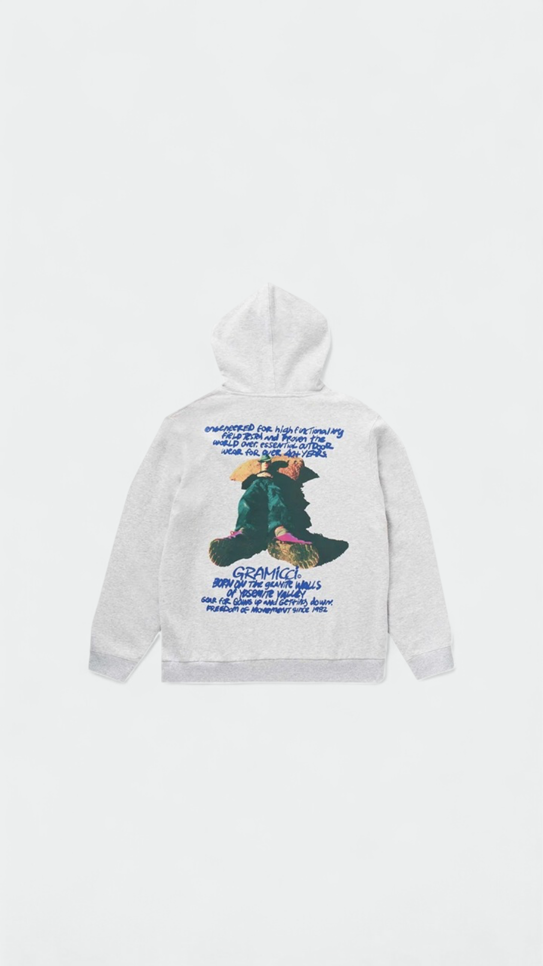 Napping Climber Hooded Sweatshirt