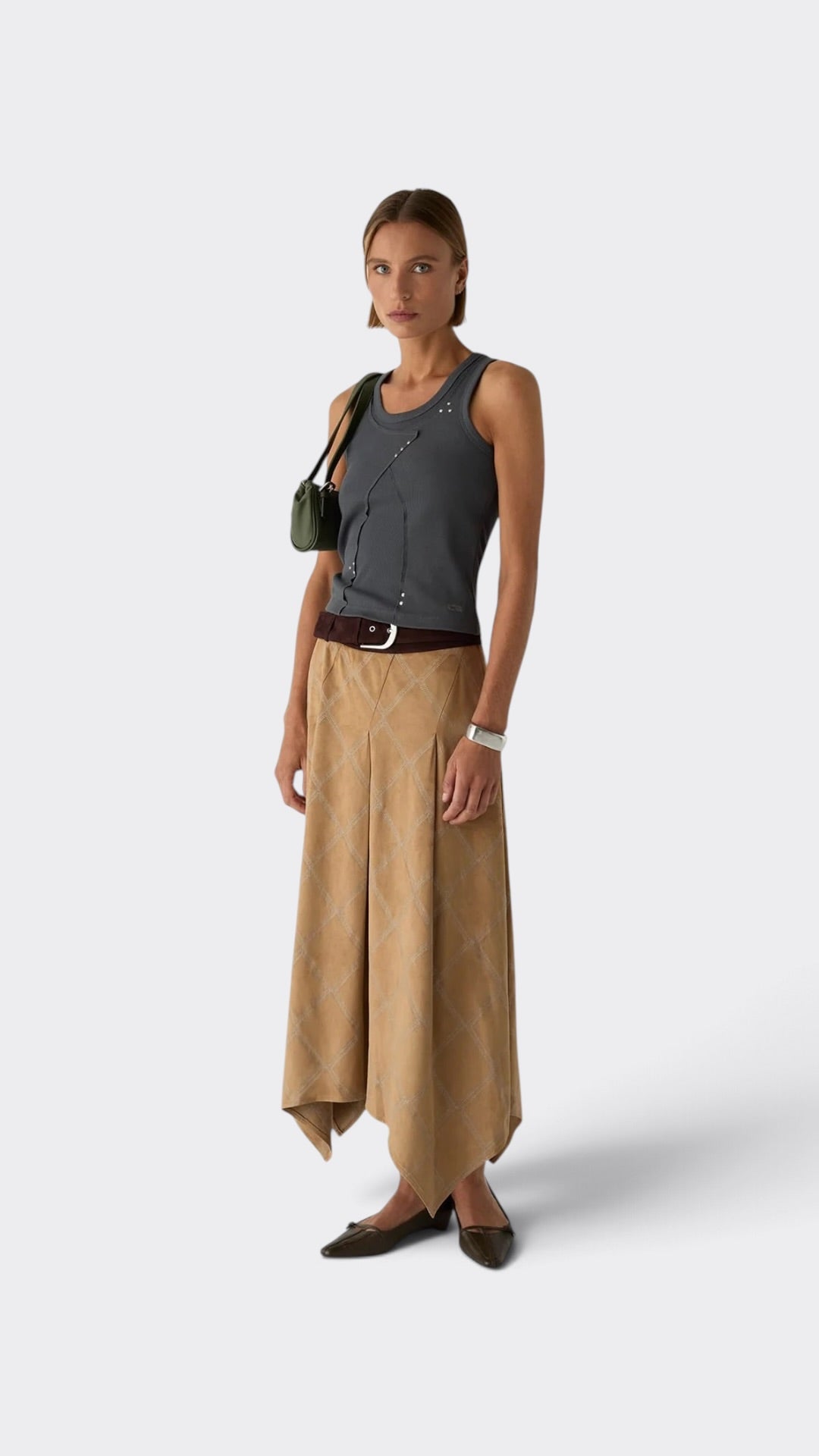 Aluma Grey Tank Top